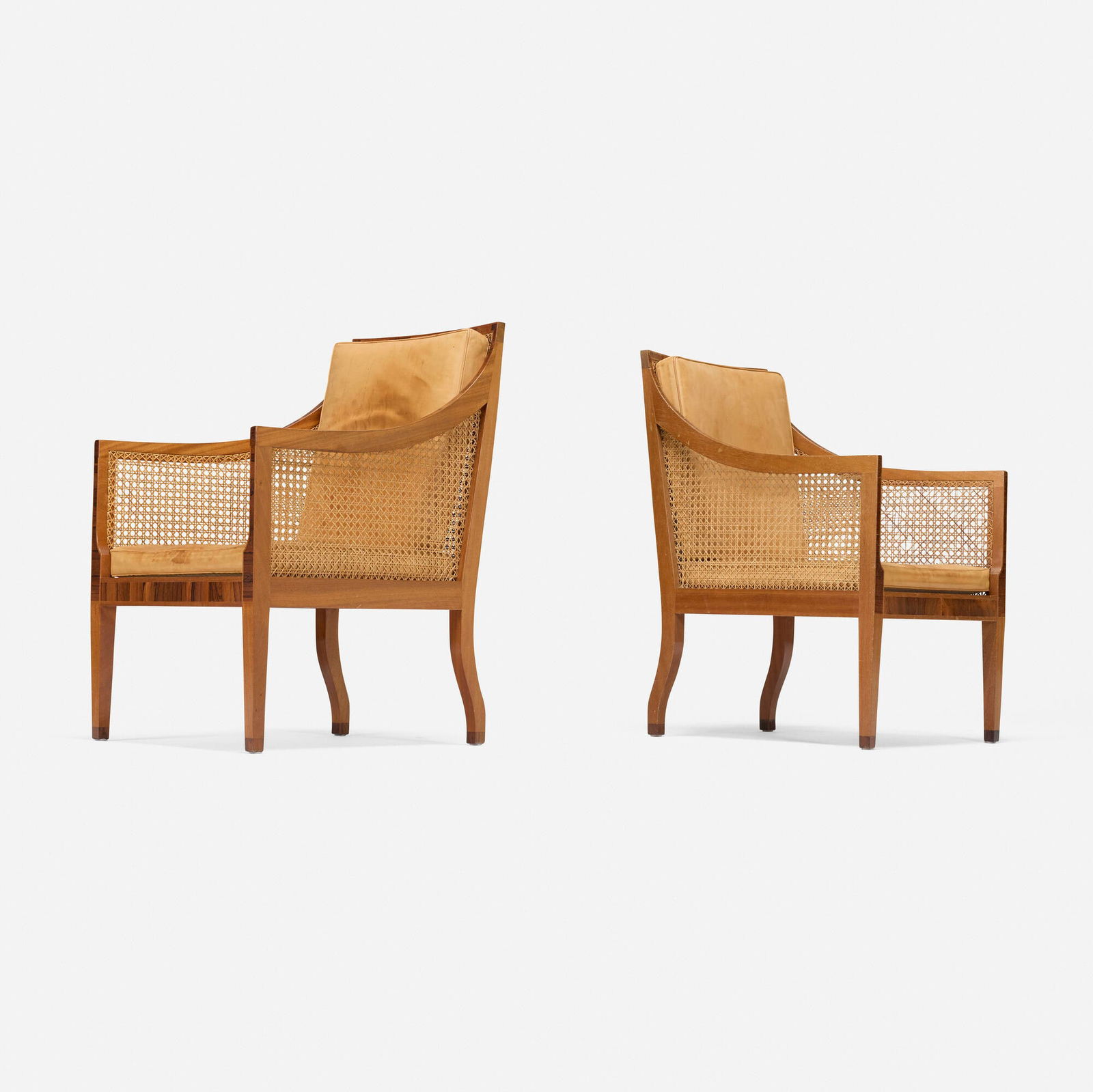 Kaare Klint, Lounge chairs model 4488, pair (1 of 5)