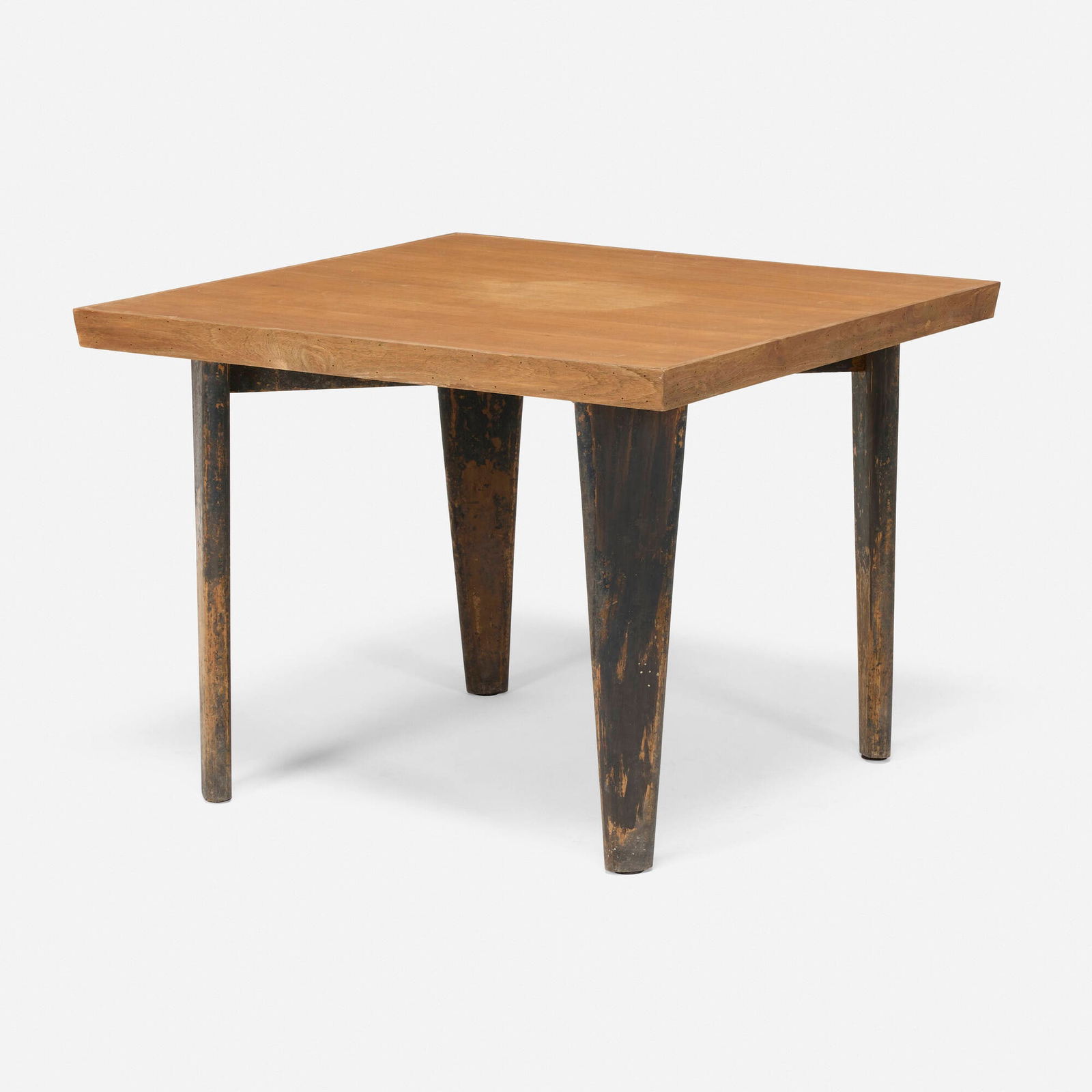 Pierre Jeanneret, Dining table from the Cafeteria at Punjab University, Chandigarh (1 of 4)