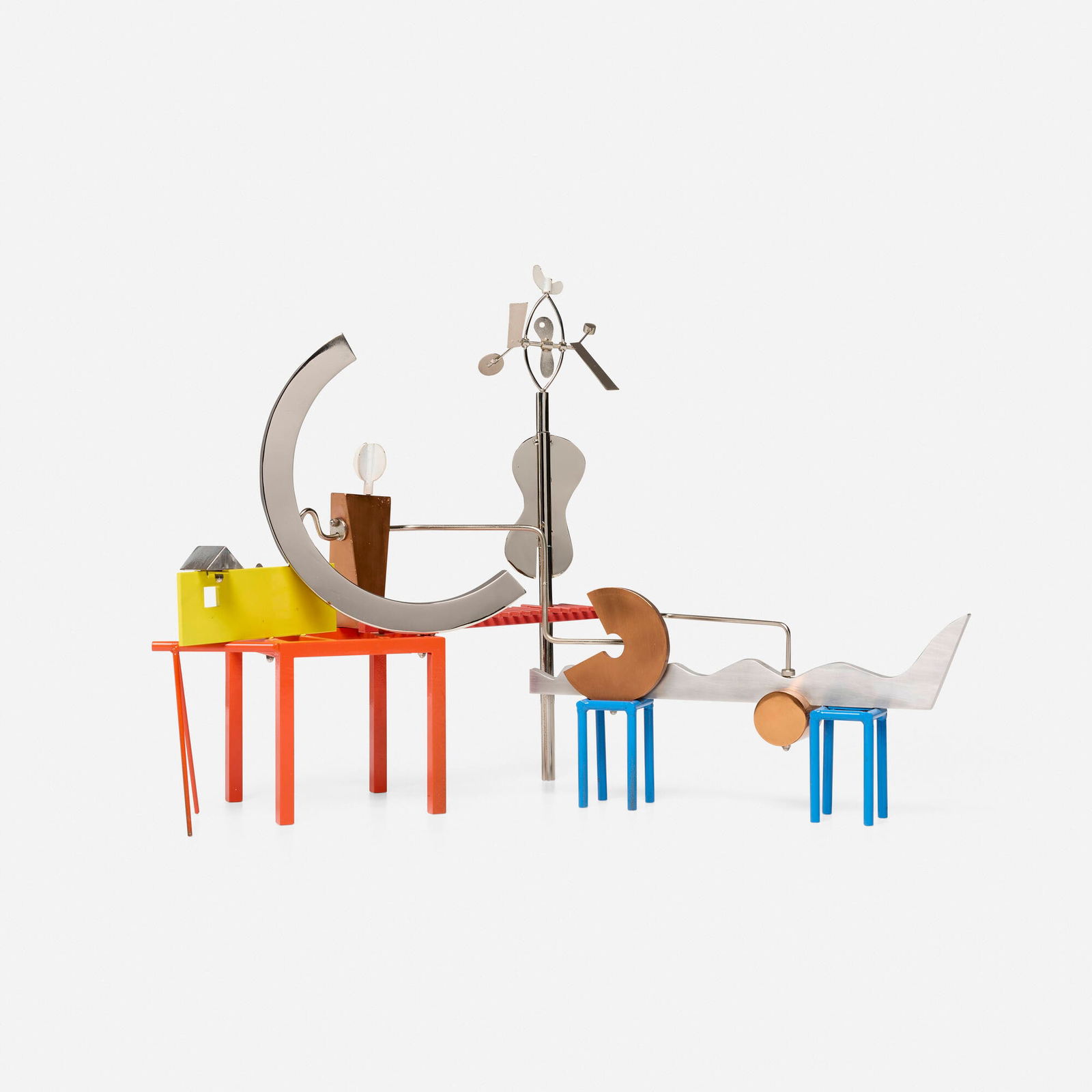 Peter Shire, A.I.M. Model maquette (1 of 4)