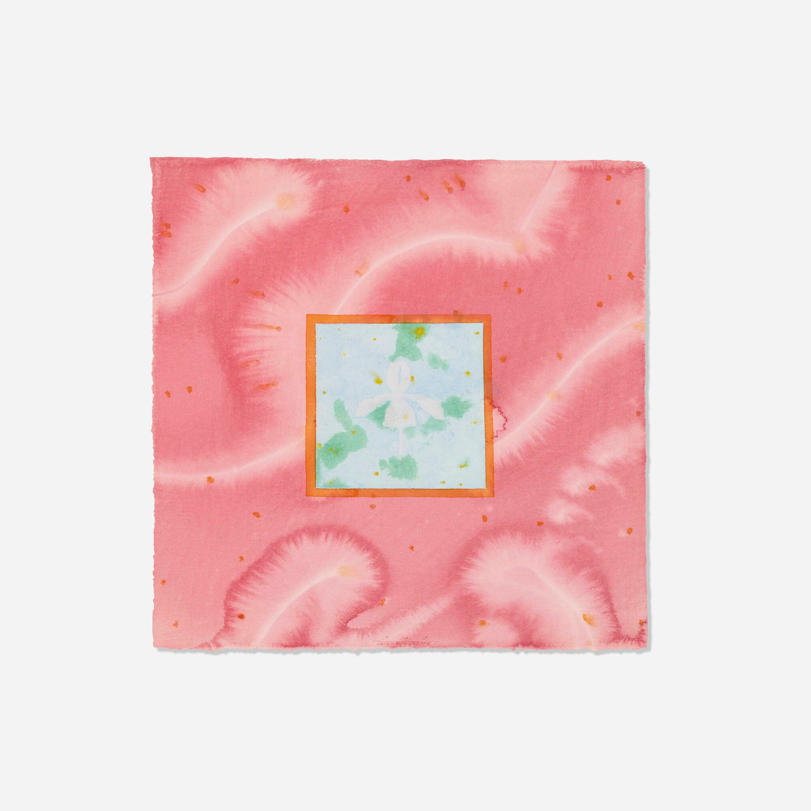 Billy Al Bengston, Venice Watercolor (1 of 4)