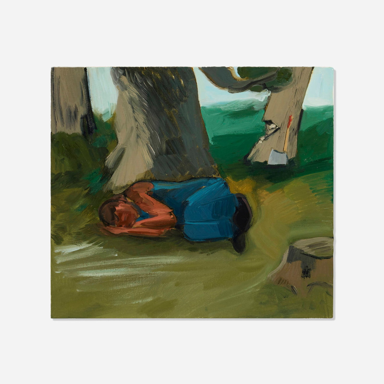 Jane Corrigan, The Unfinished Task (Sleep Due to Disinterest) (1 of 3)