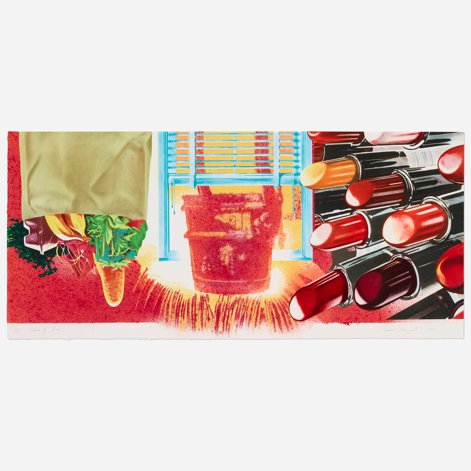 James Rosenquist, House of Fire (1 of 4)