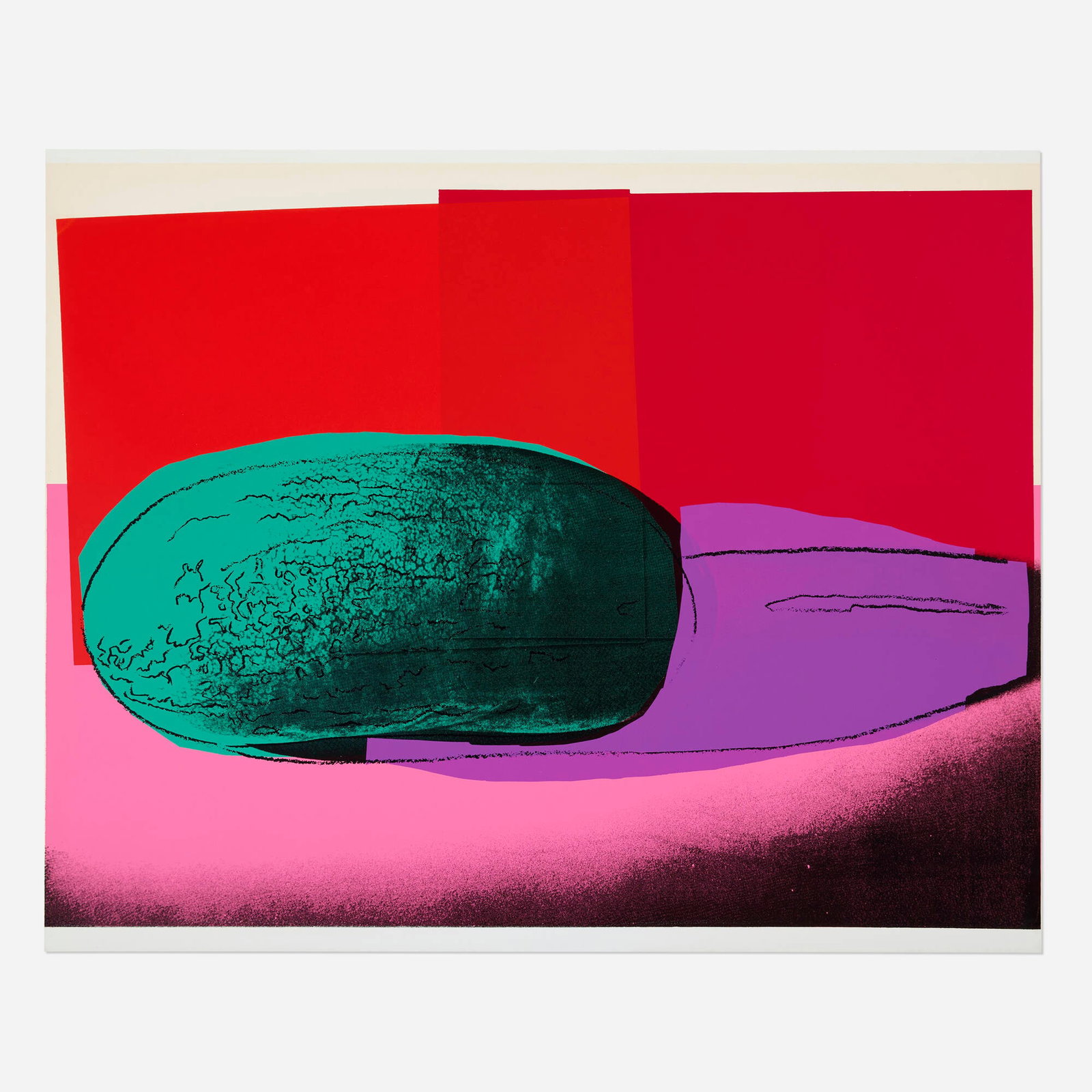 Andy Warhol, Watermelon (from the Space Fruit: Still Lifes portfolio) (1 of 3)