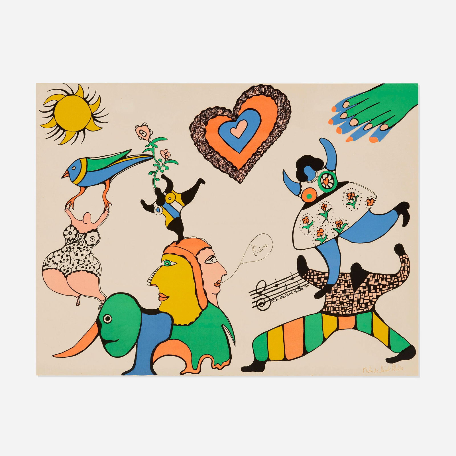 Niki de Saint Phalle, Je t'aime (1 of 3)