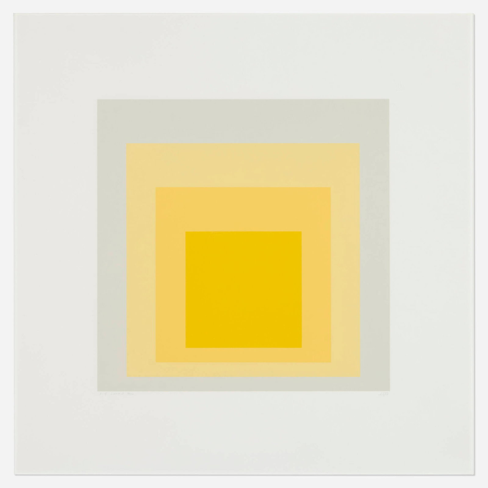 Josef Albers, I-S LXXIIIb (1 of 4)