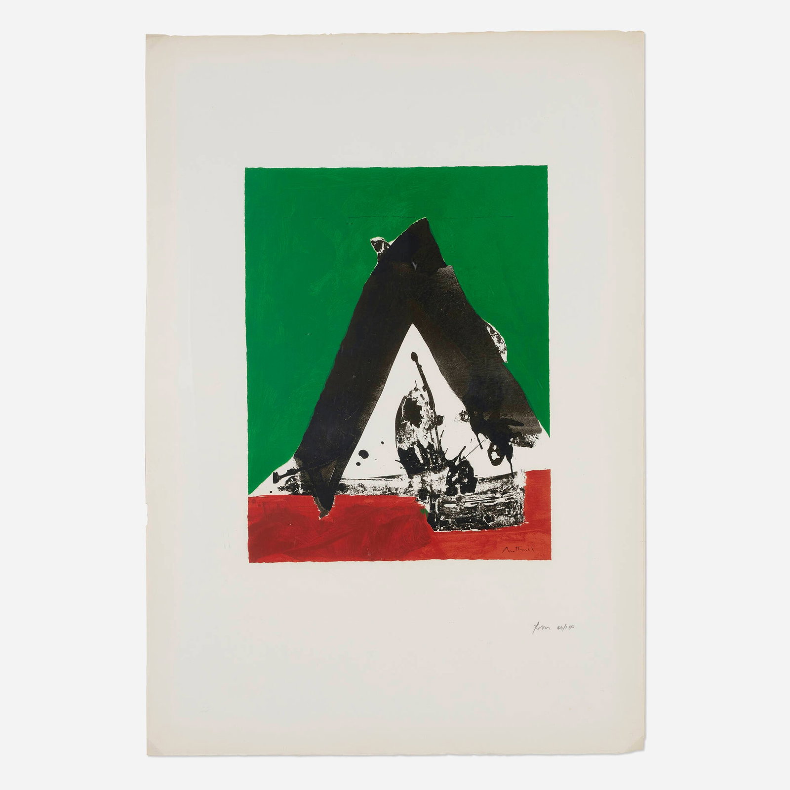 Robert Motherwell, Untitled (from The Basque Suite) (1 of 4)