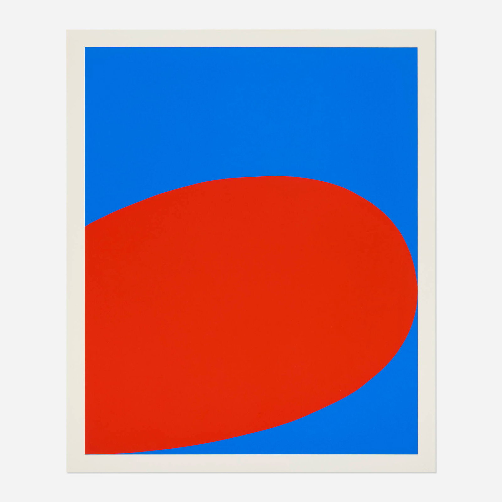 Ellsworth Kelly, Red Blue (from the X + X (Ten Works by Ten Painters) portfolio) (1 of 3)