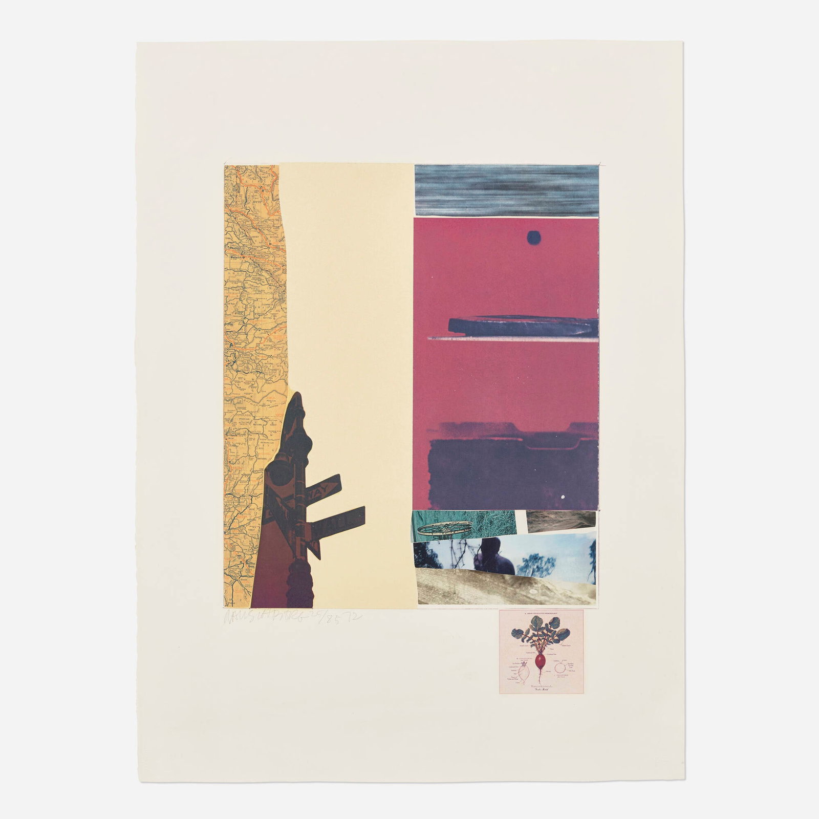Robert Rauschenberg, Horsefeathers Thirteen XI (1 of 4)