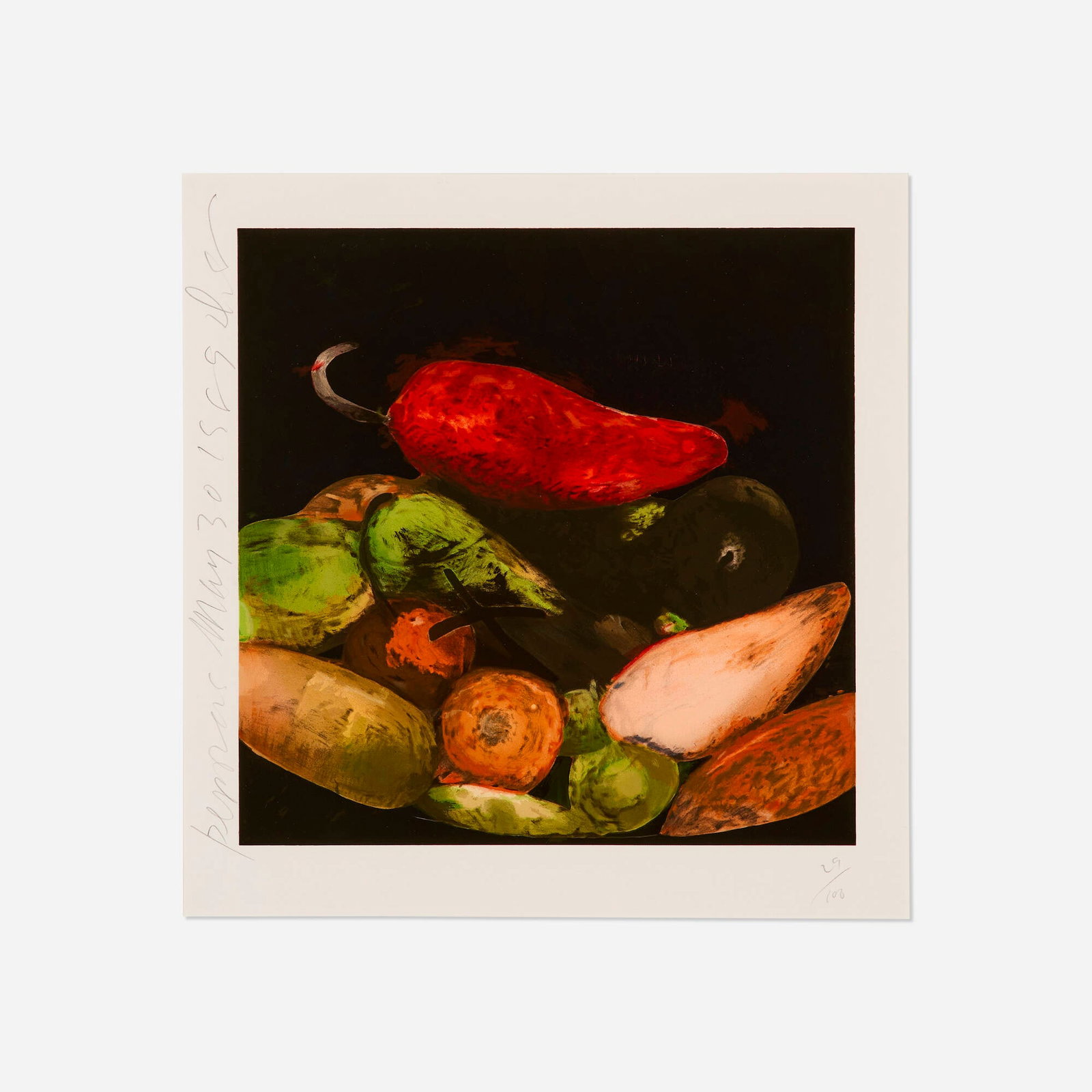 Donald Sultan, Peppers, May 30, 1989 (1 of 4)