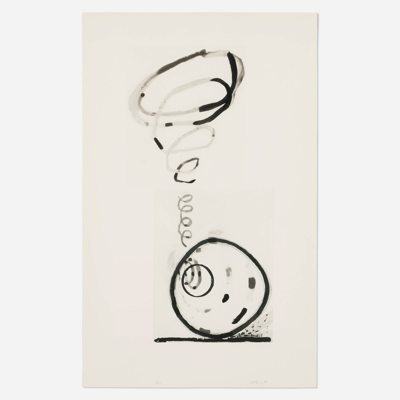 Al Taylor, Untitled (Double Spiral) (1 of 4)