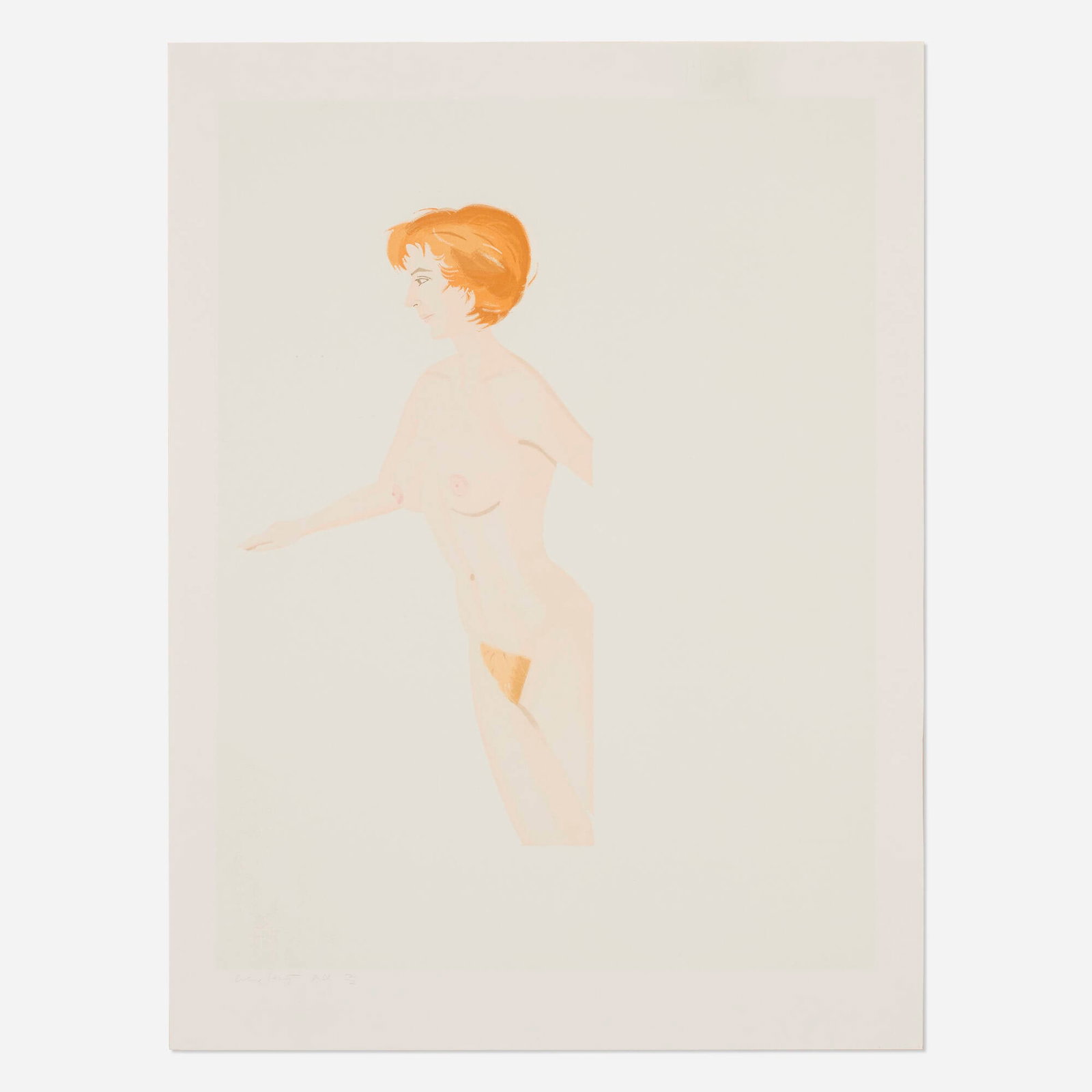 Alex Katz, Frozen Leopard a.k.a. Snow Leopard (1 of 4)