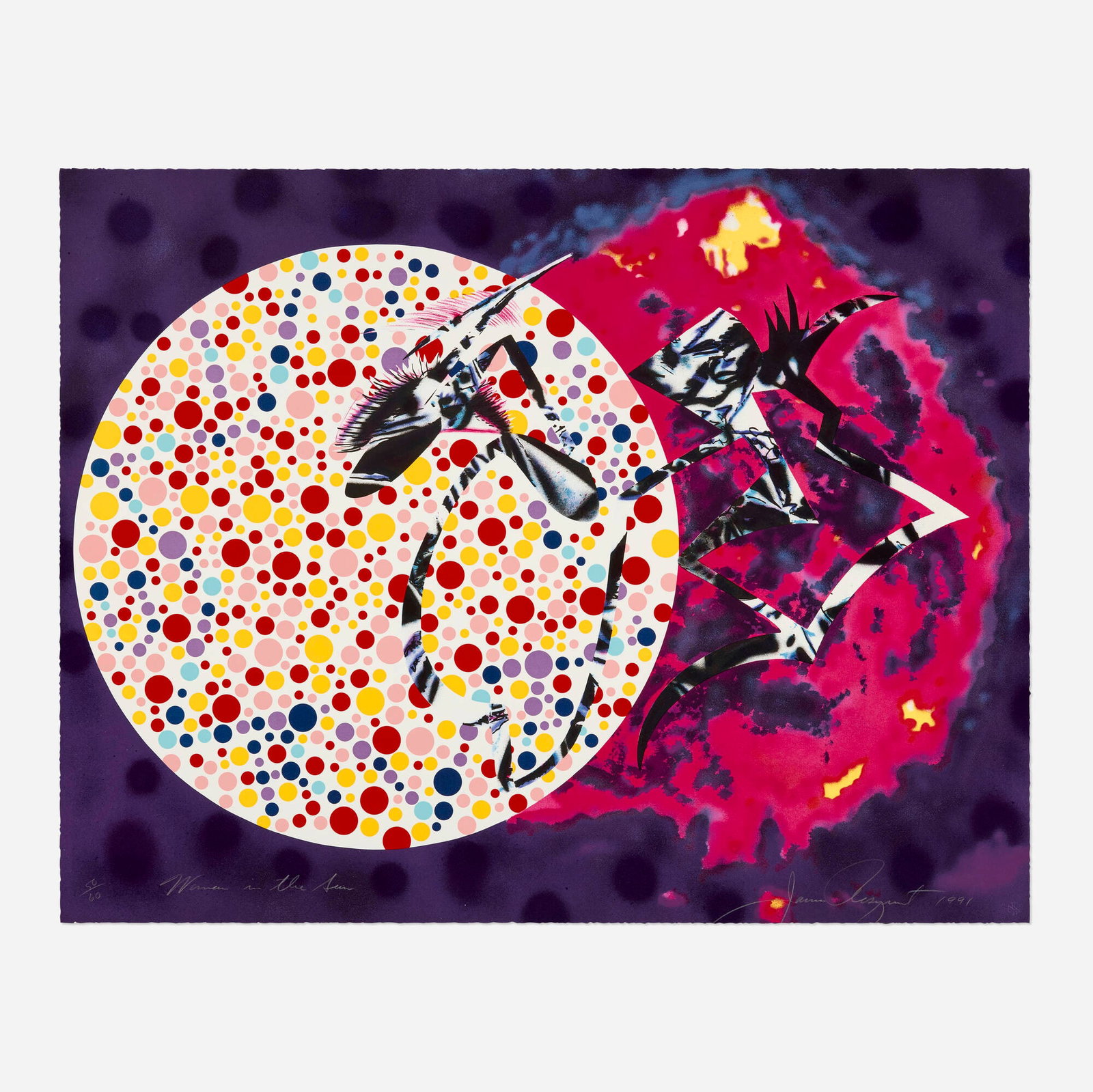 James Rosenquist, Woman in the Sun (1 of 3)