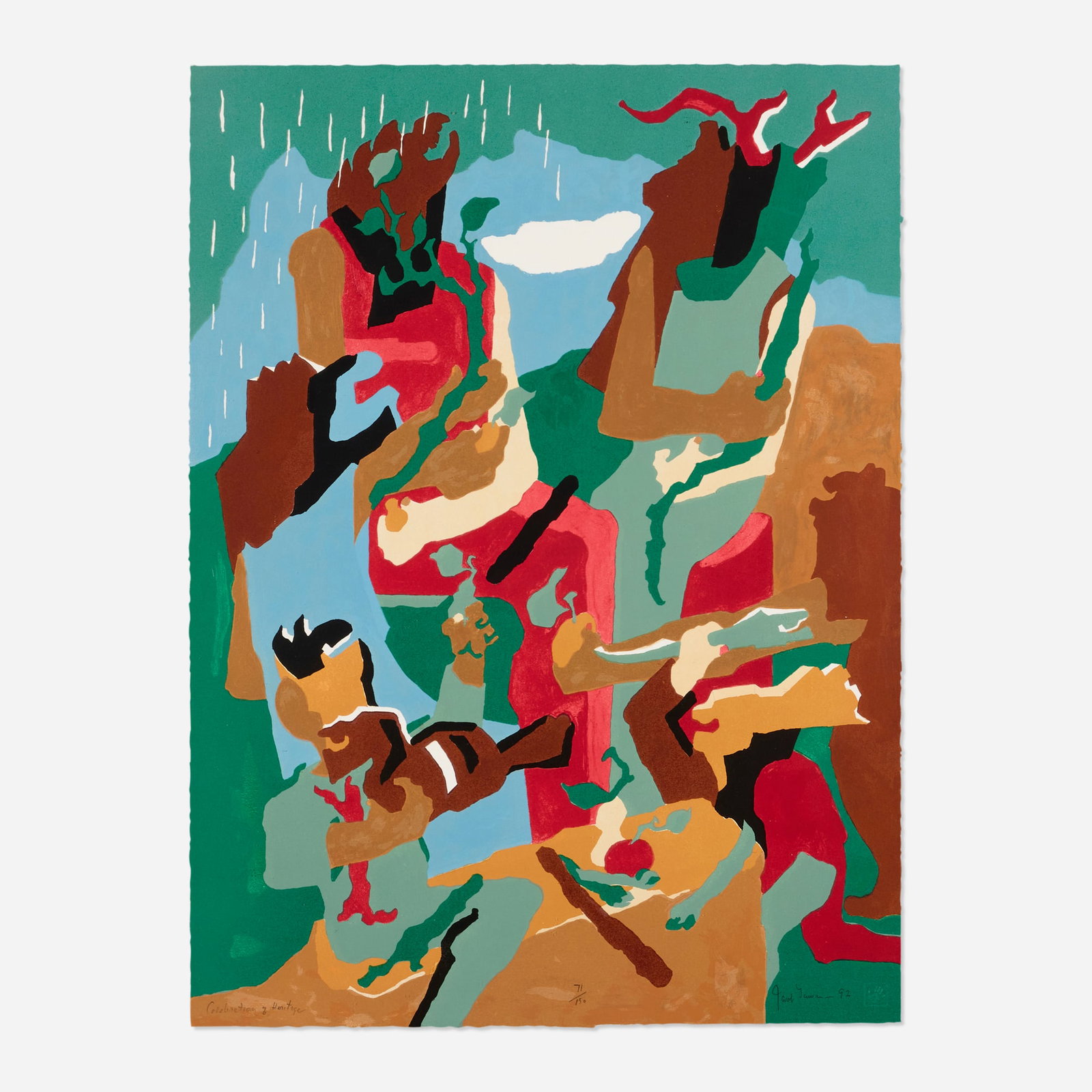 Jacob Lawrence, Celebration of Heritage (1 of 4)