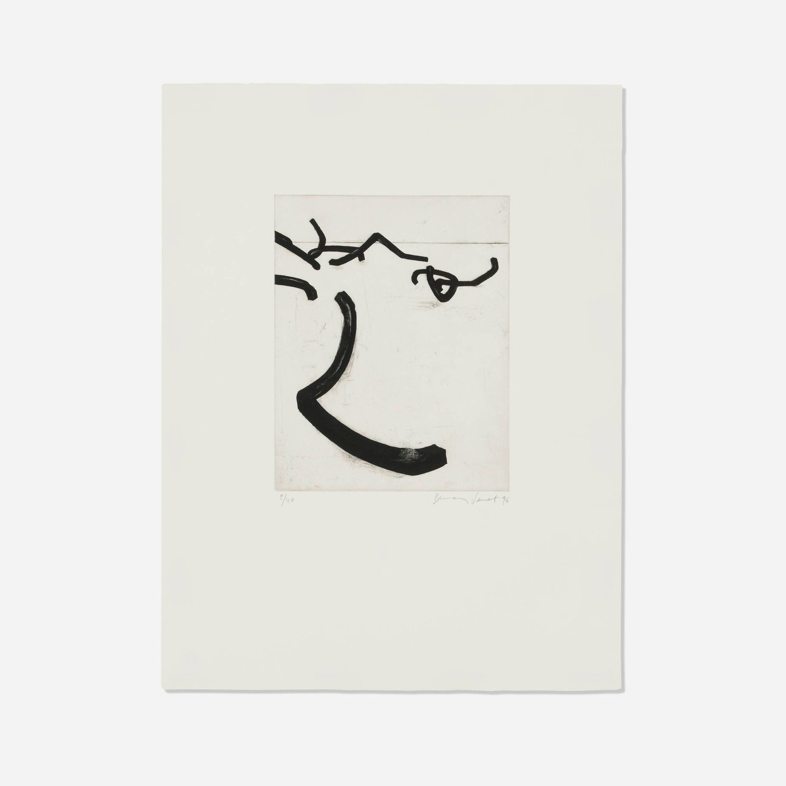 Bernar Venet, Random Combination of Indeterminate Lines (1 of 4)