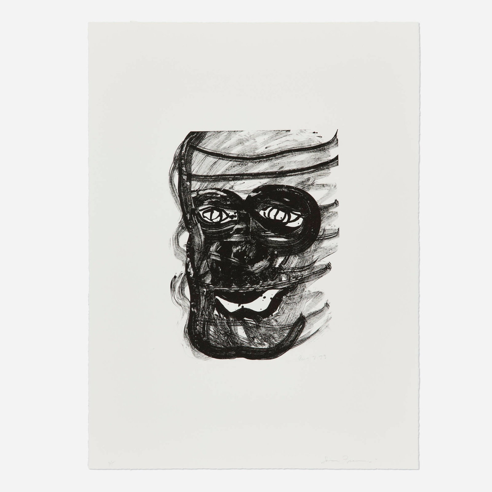 Sam Francis, Self-Portrait (SF-025) (1 of 3)
