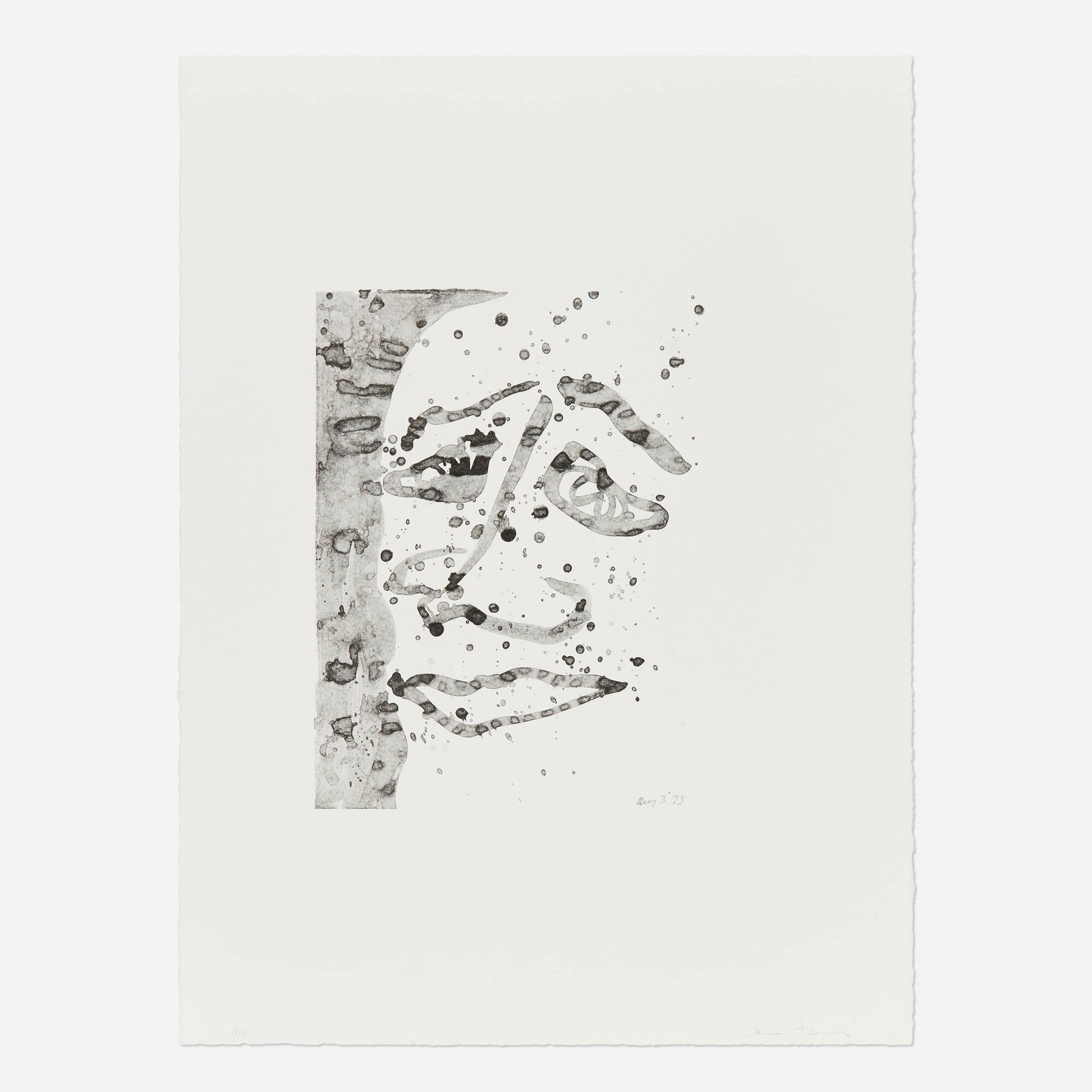 Sam Francis, Self-Portrait (SF-027A) (from the Anima Prints series) (1 of 3)