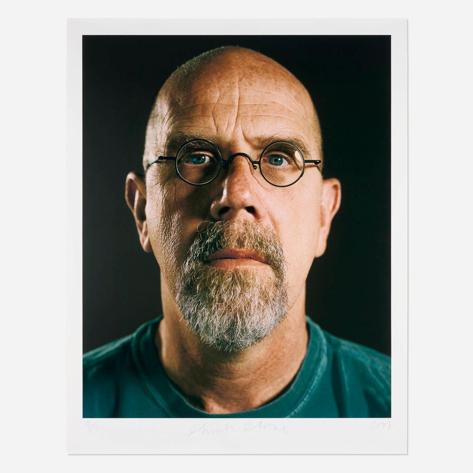 Chuck Close, Untitled (Self-Portrait) (1 of 4)