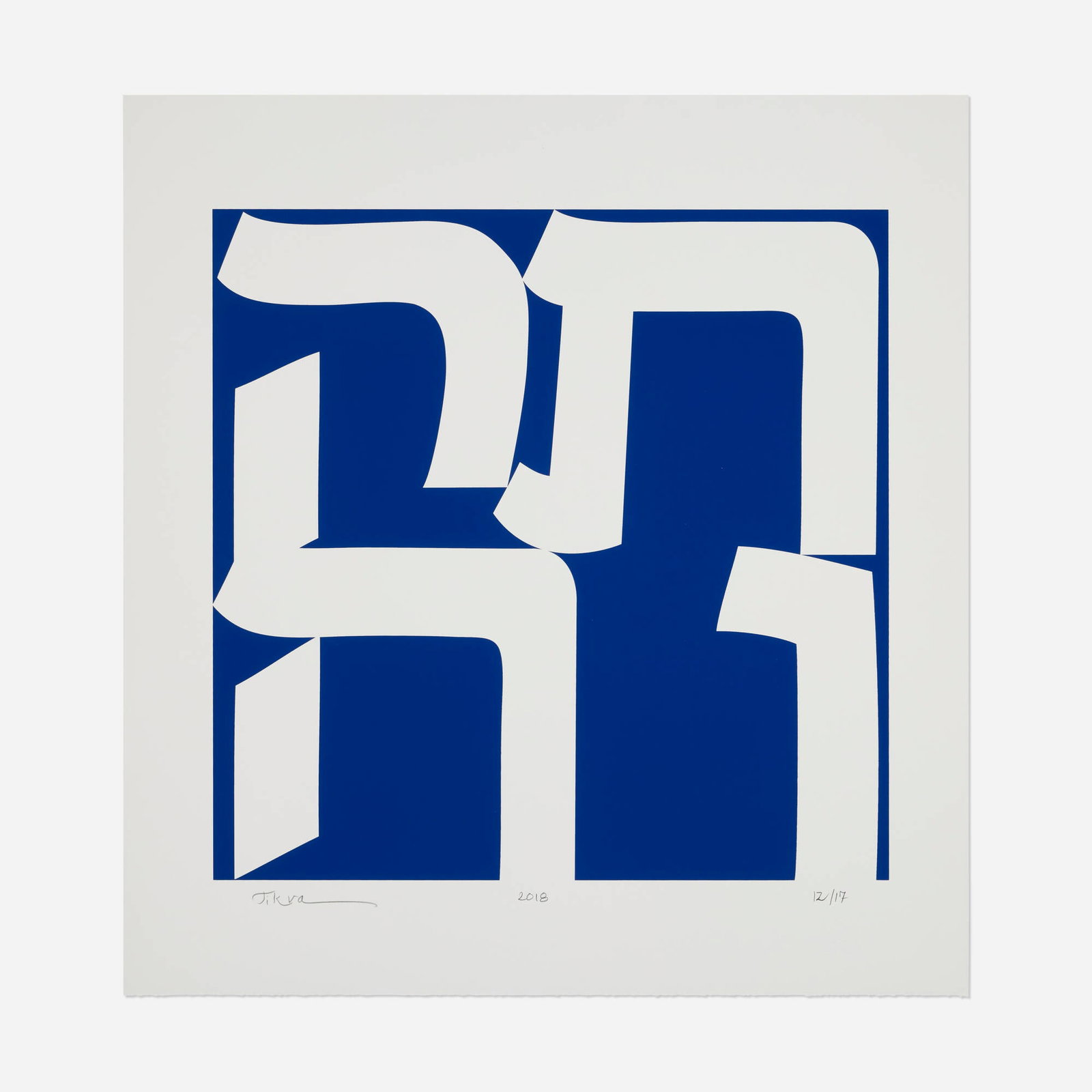 Robert Indiana, Tikva (1 of 3)