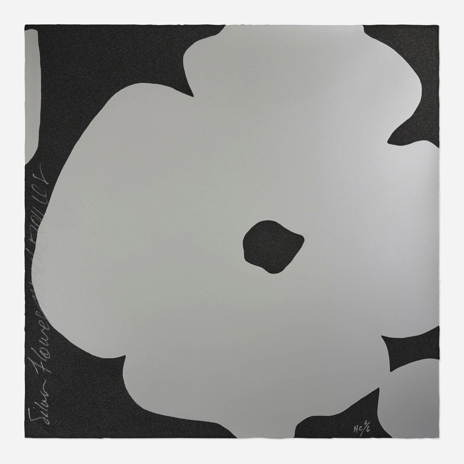 Donald Sultan, Silver Flowers, March 3, 2011 (1 of 3)