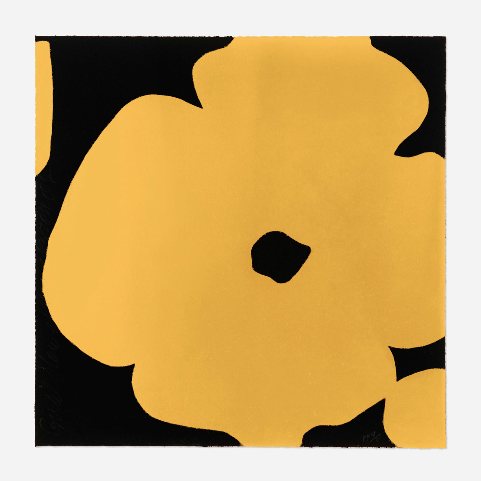 Donald Sultan, Gold Flowers, March 3, 2011 (1 of 4)
