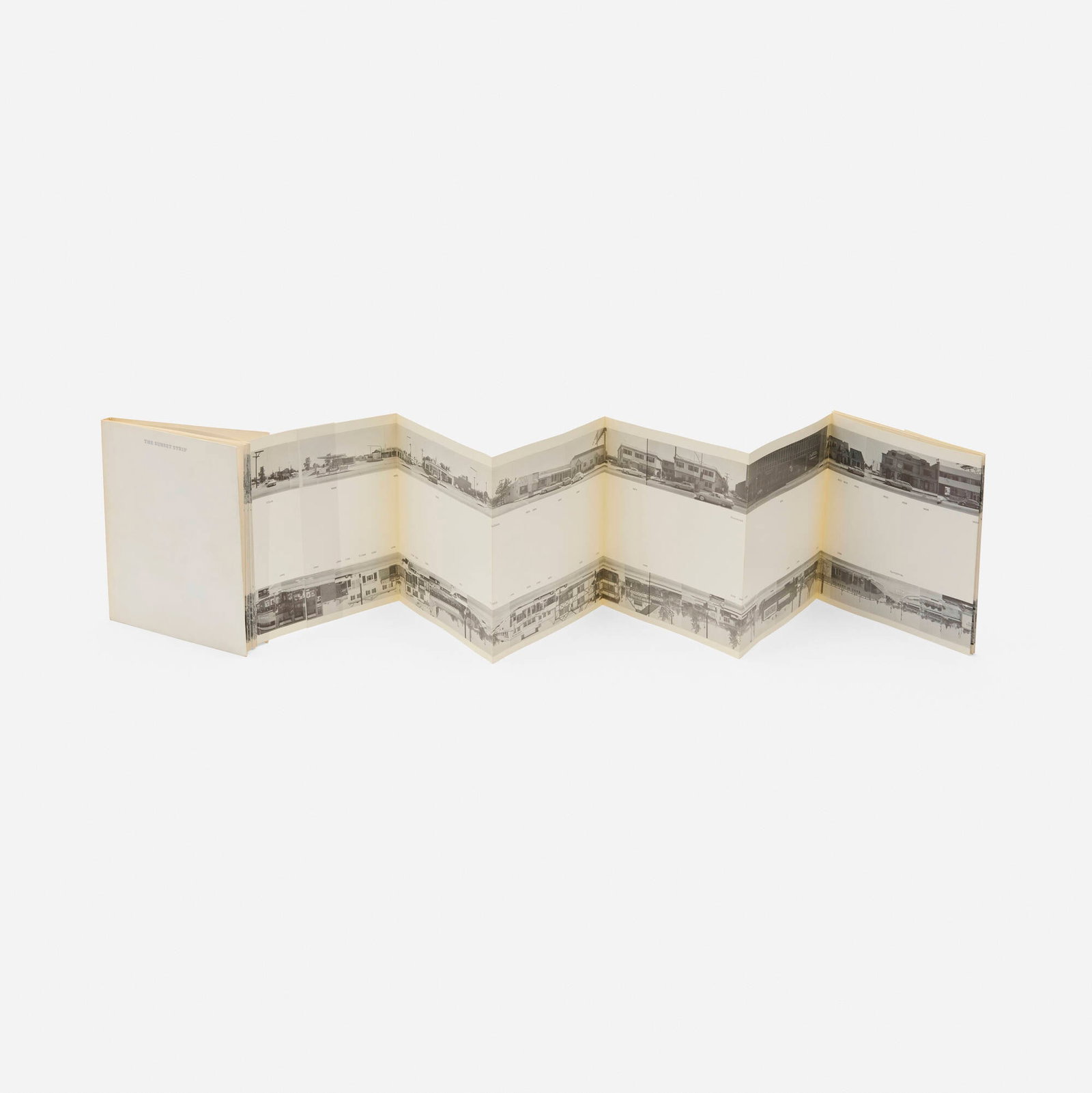 Ed Ruscha, Every Building on the Sunset Strip (1 of 3)