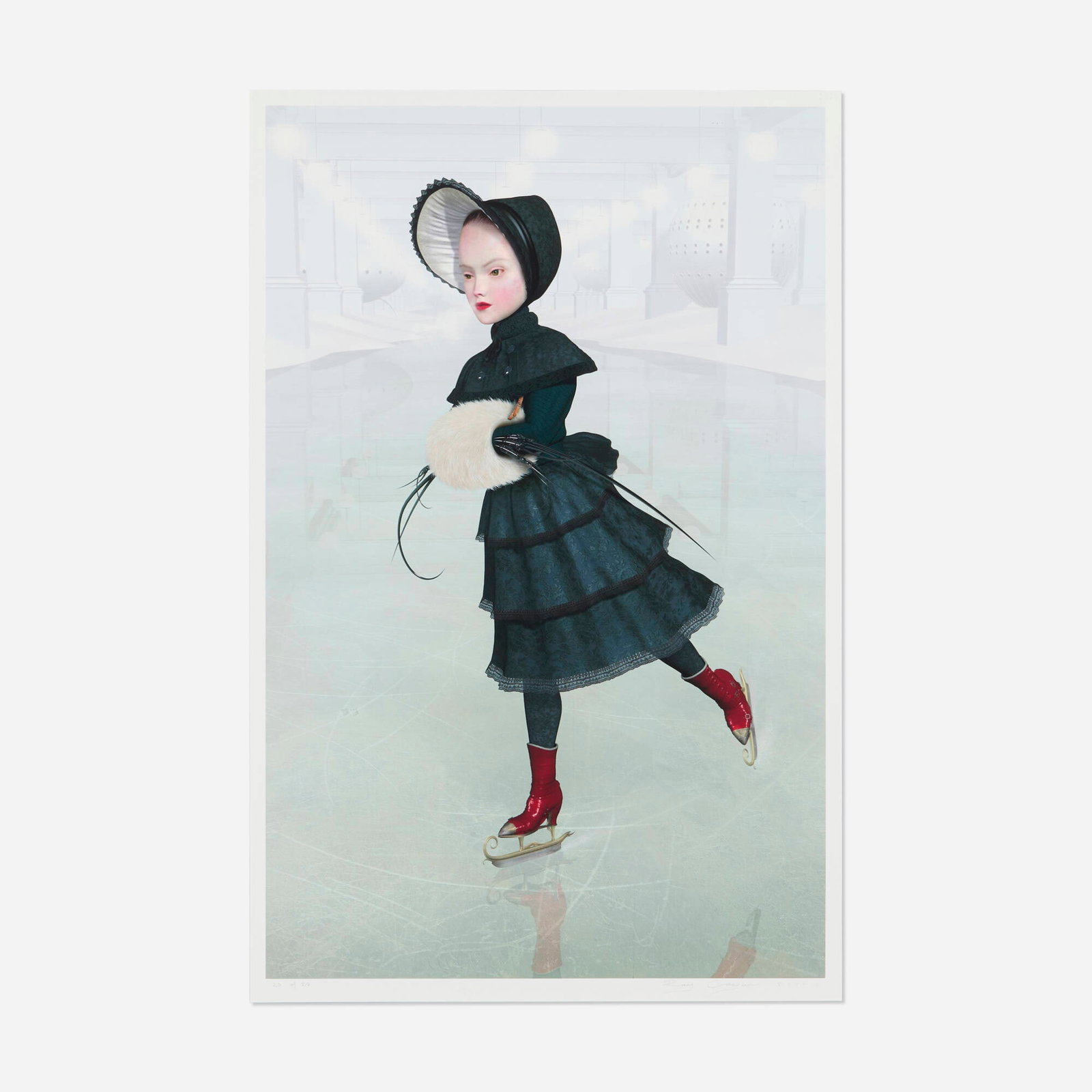 Ray Caesar, Hall of Ages: Ray Caesar Hall of Ages 2005 digital Ultrachrome print on archival paper image: 28 h x 18 w in (71 x 46 cm) sight: 29.25 h x 19.125 w in (74 x 49 cm) Signed, dated, and numbered to lower edge '20 of