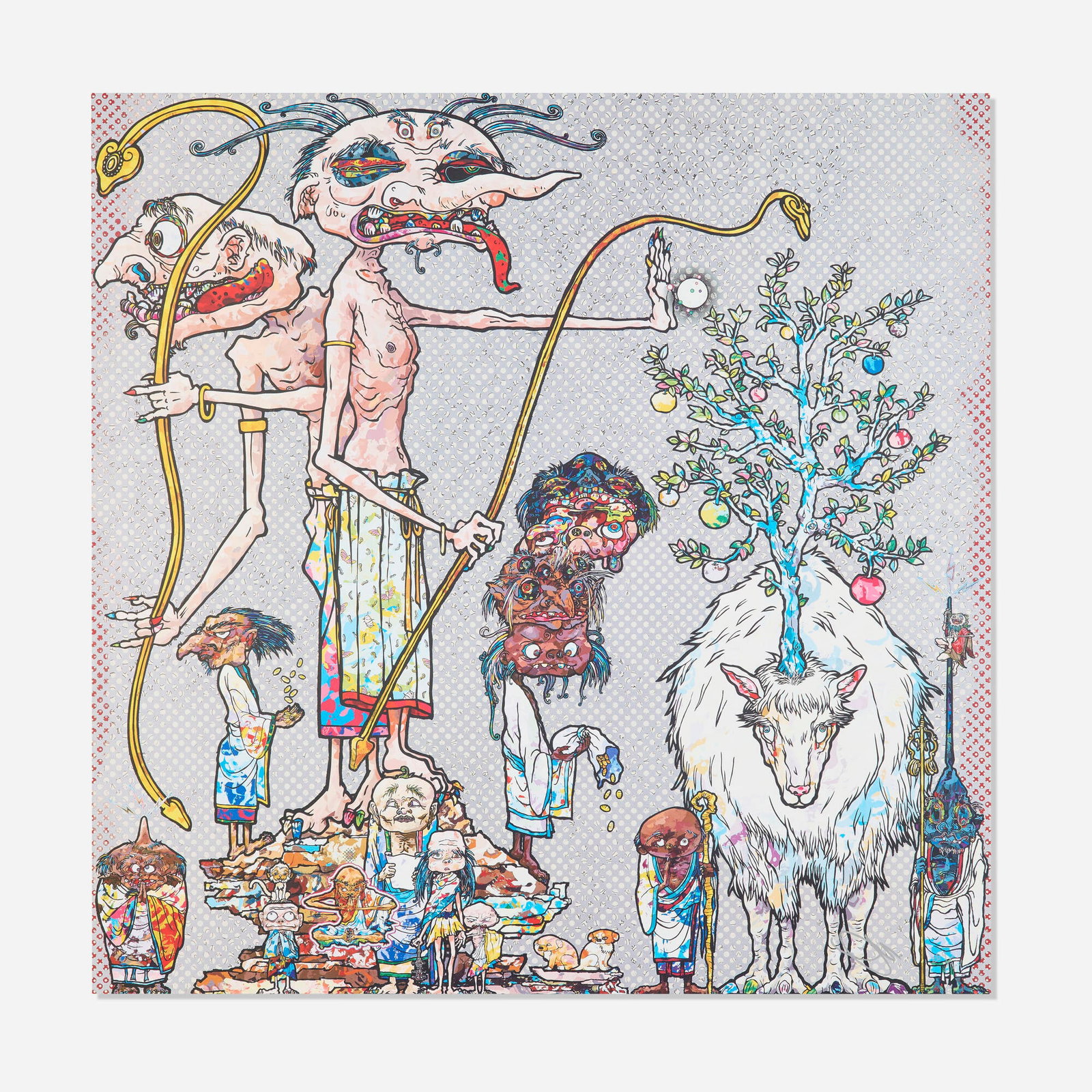 Takashi Murakami, Assignation of a Spirit: Takashi Murakami Assignation of a Spirit 2015 offset lithograph in colors 26.875 h x 26.875 w in (68 x 68 cm) Signed and numbered to lower right 'Takashi Murakami 209/300'. This work is