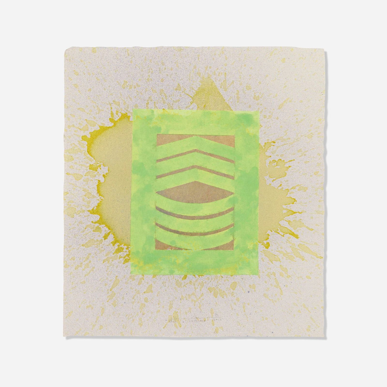 Billy Al Bengston, Honolulu Watercolor, Fall (1 of 4)