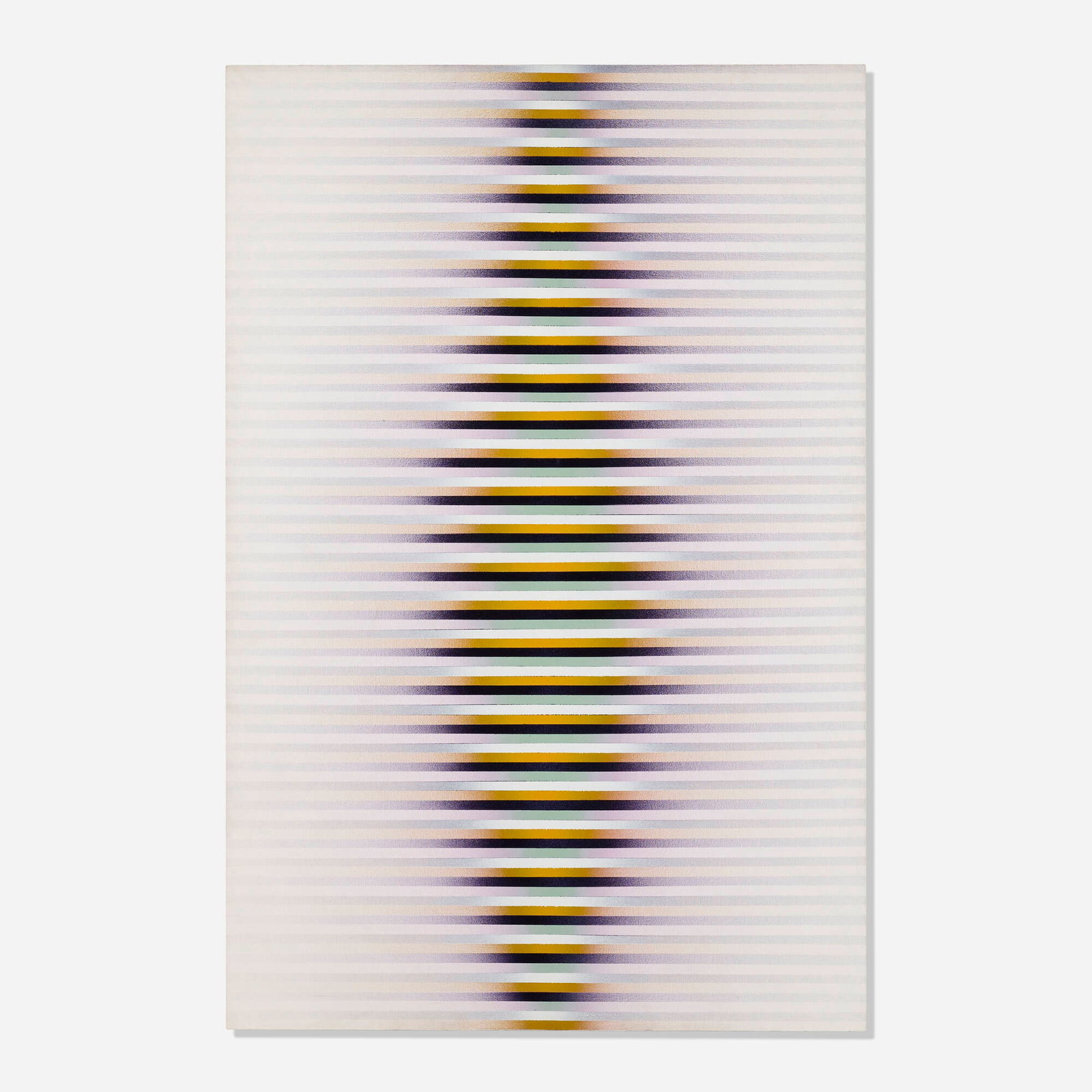 Roy Colmer, Untitled: Roy Colmer Untitled 1972 acrylic on canvas 75 h x 50 w in (190 x 127 cm) Signed and dated to verso 'Roy Colmer 1972'. This work will ship from Los Angeles, California.