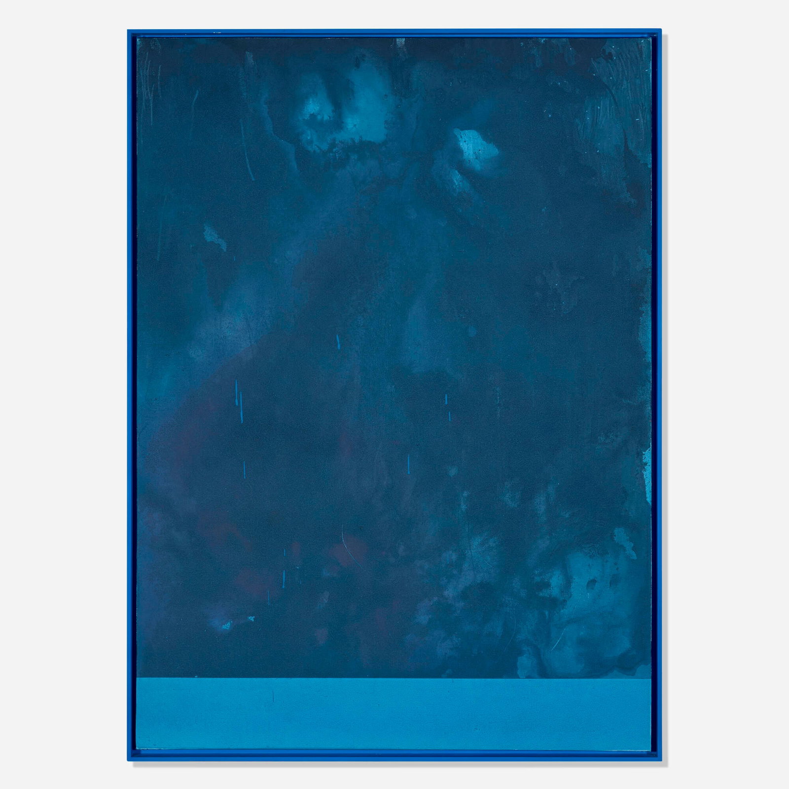 Sayre Gomez, Untitled: Sayre Gomez Untitled 2013 acrylic on canvas in artist's frame 41.25 h x 30.25 w in (105 x 77 cm) Provenance: Brand New Gallery, Milan | Private Collection Exhibited: This is the story of America.