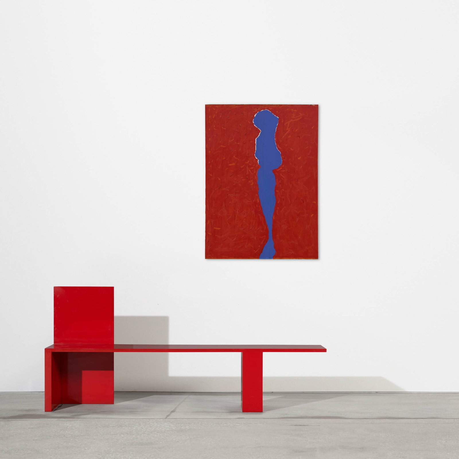 Emerson Woelffer, Blue Figure - 3