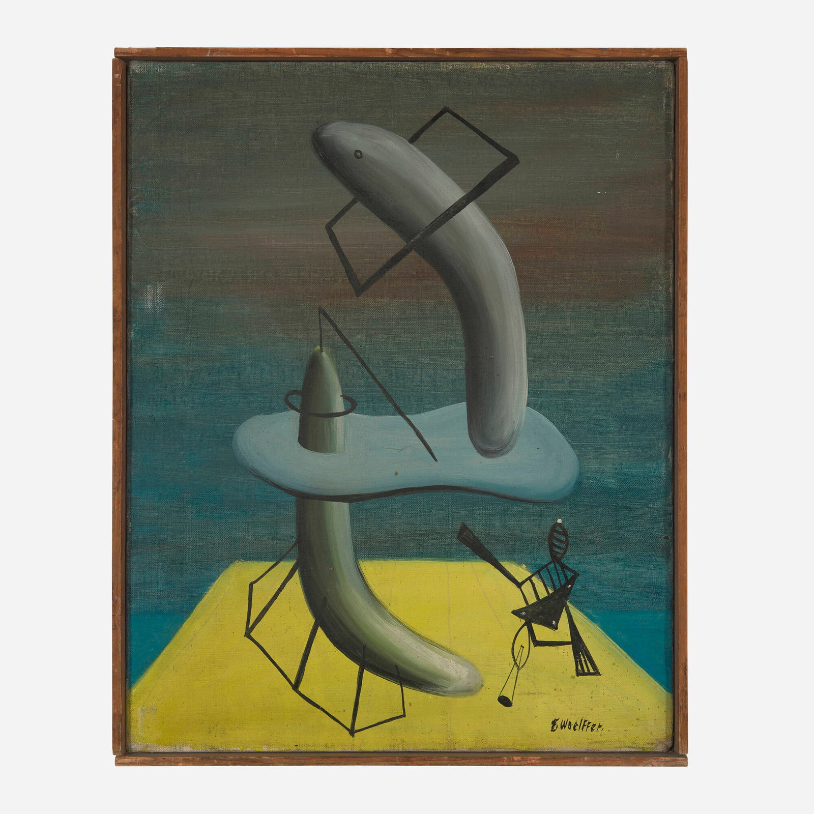 Emerson Woelffer, Atomic Man - 2