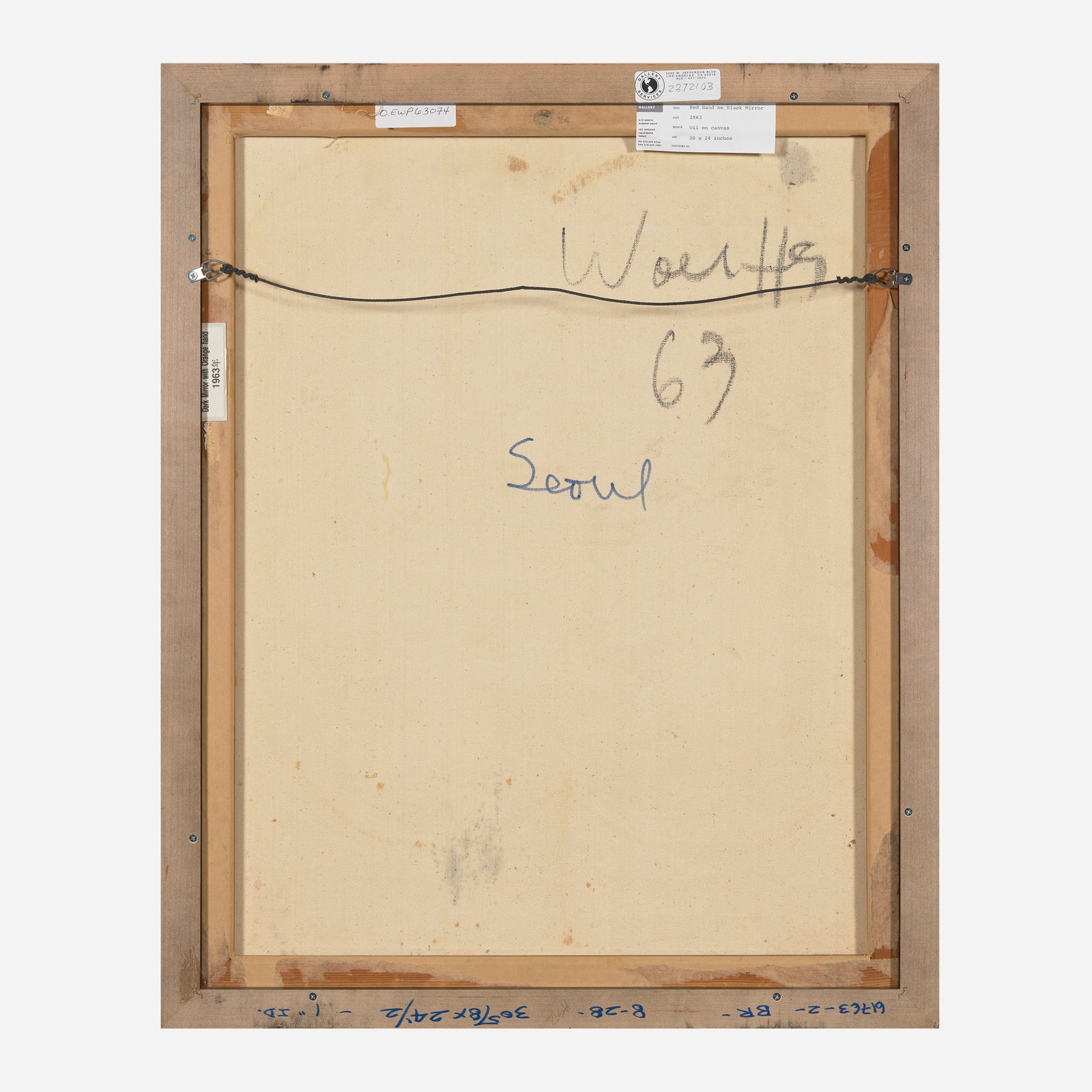Emerson Woelffer, Untitled - 3