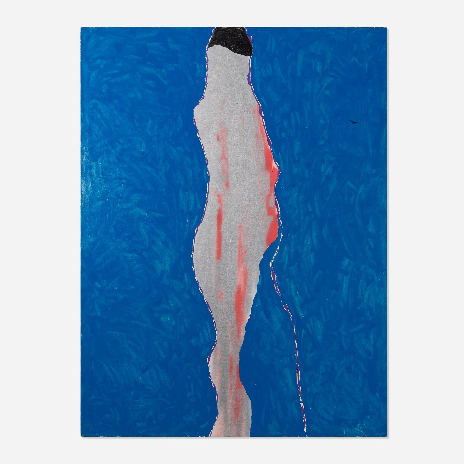 Emerson Woelffer, The Friday Lover: Emerson Woelffer The Friday Lover 1971 oil on canvas 68 h x 50 w in (173 x 127 cm) This work is being sold to raise scholarship funds for the Otis College of Art and Design. Signed and dated to upper