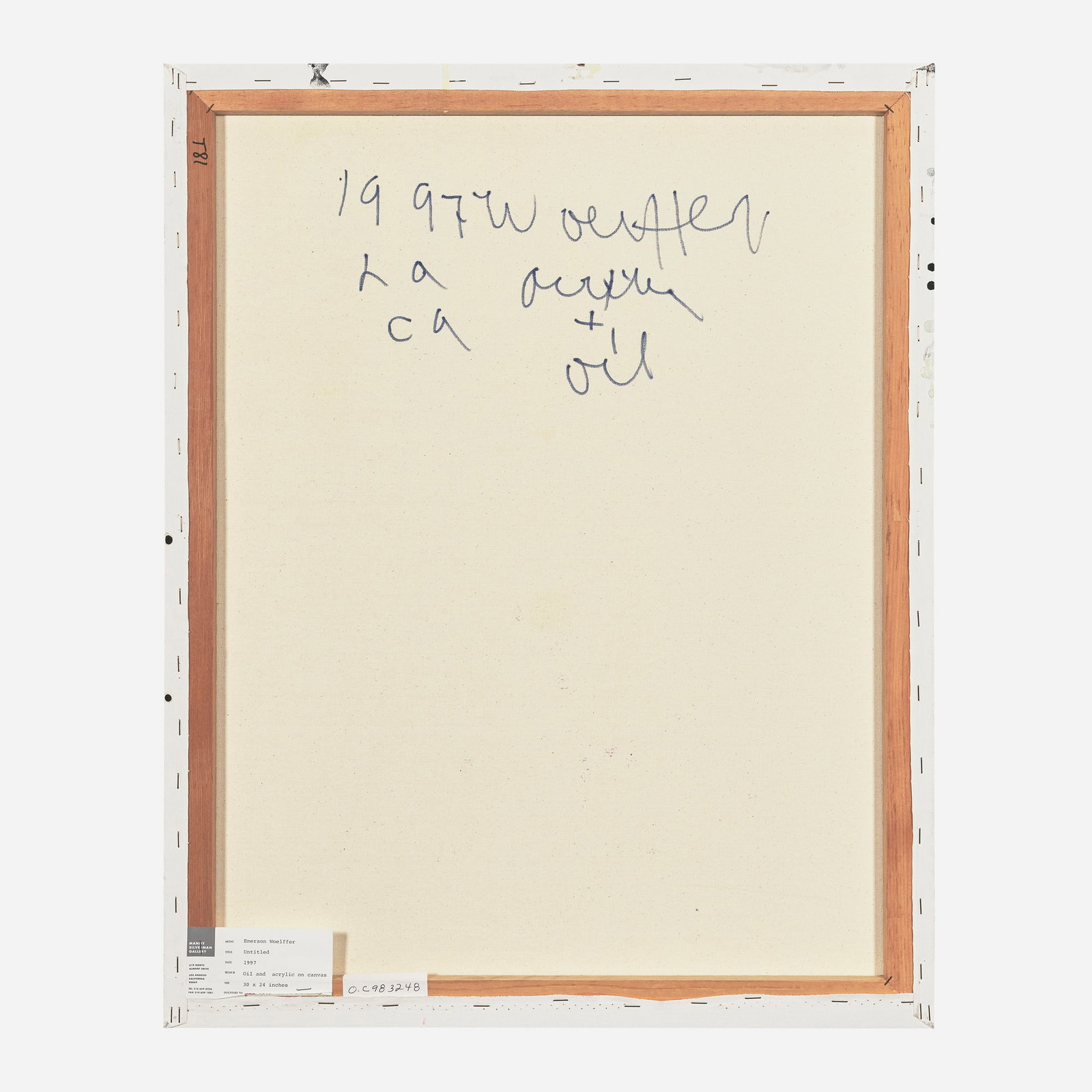 Emerson Woelffer, Untitled - 2