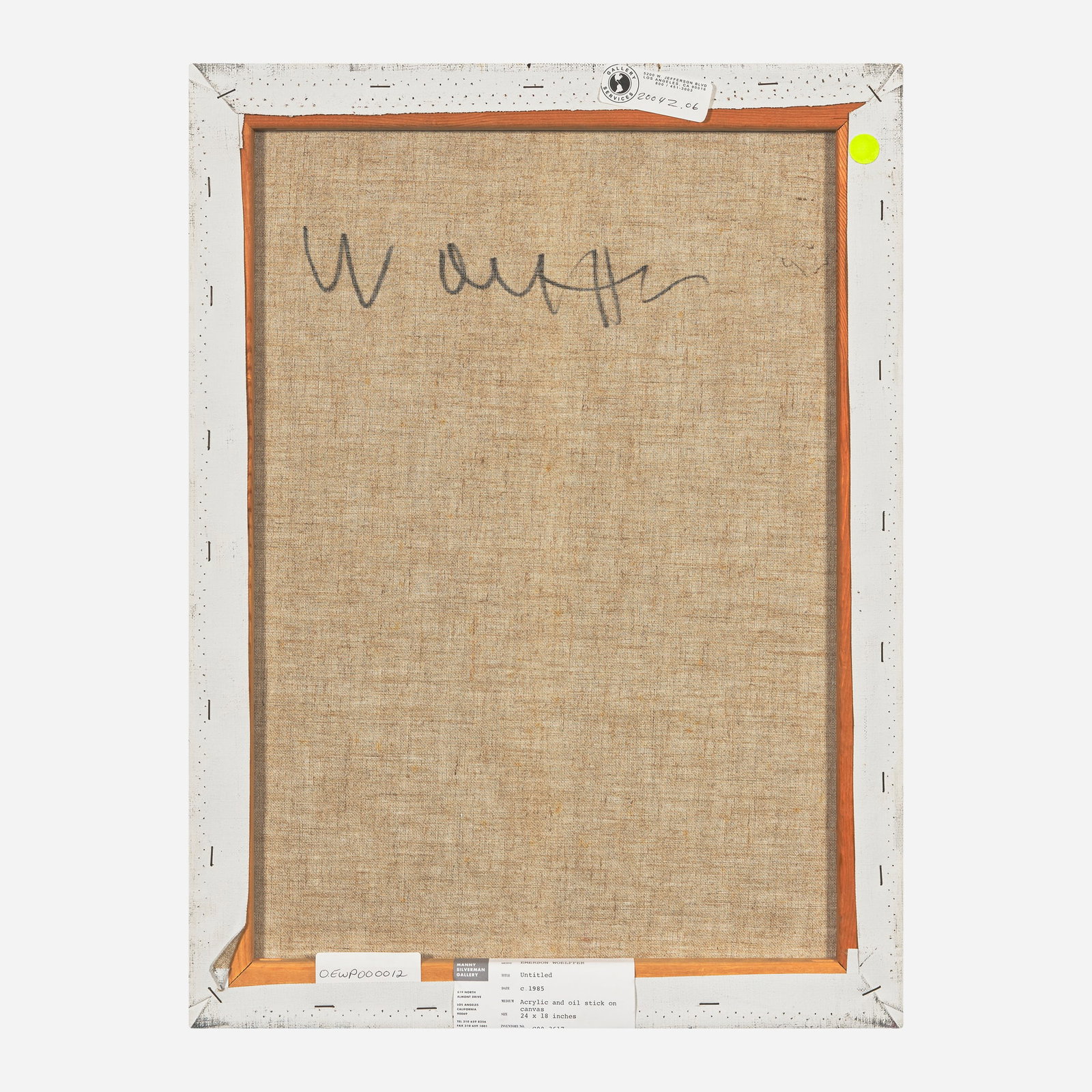 Emerson Woelffer, Untitled - 2