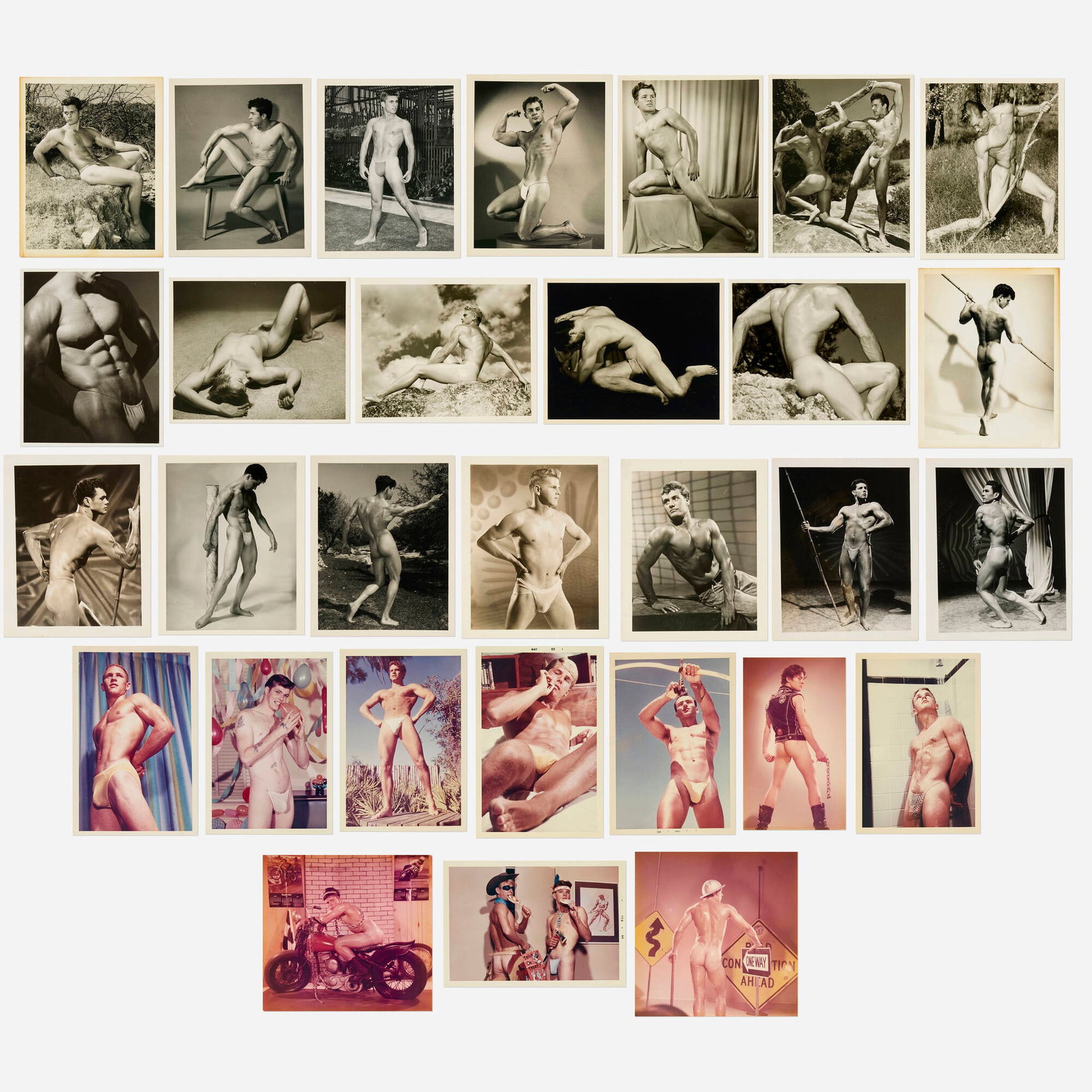 Western Photography Guild, Collection of vintage photographs: Western Photography Guild Collection of vintage photographs c. 1950 vintage gelatin silver print largest: 9.75 h x 8 w in (25 x 20 cm) smallest: 3.75 h x 2.75 w in (10 x 7 cm) Lot is comprised of