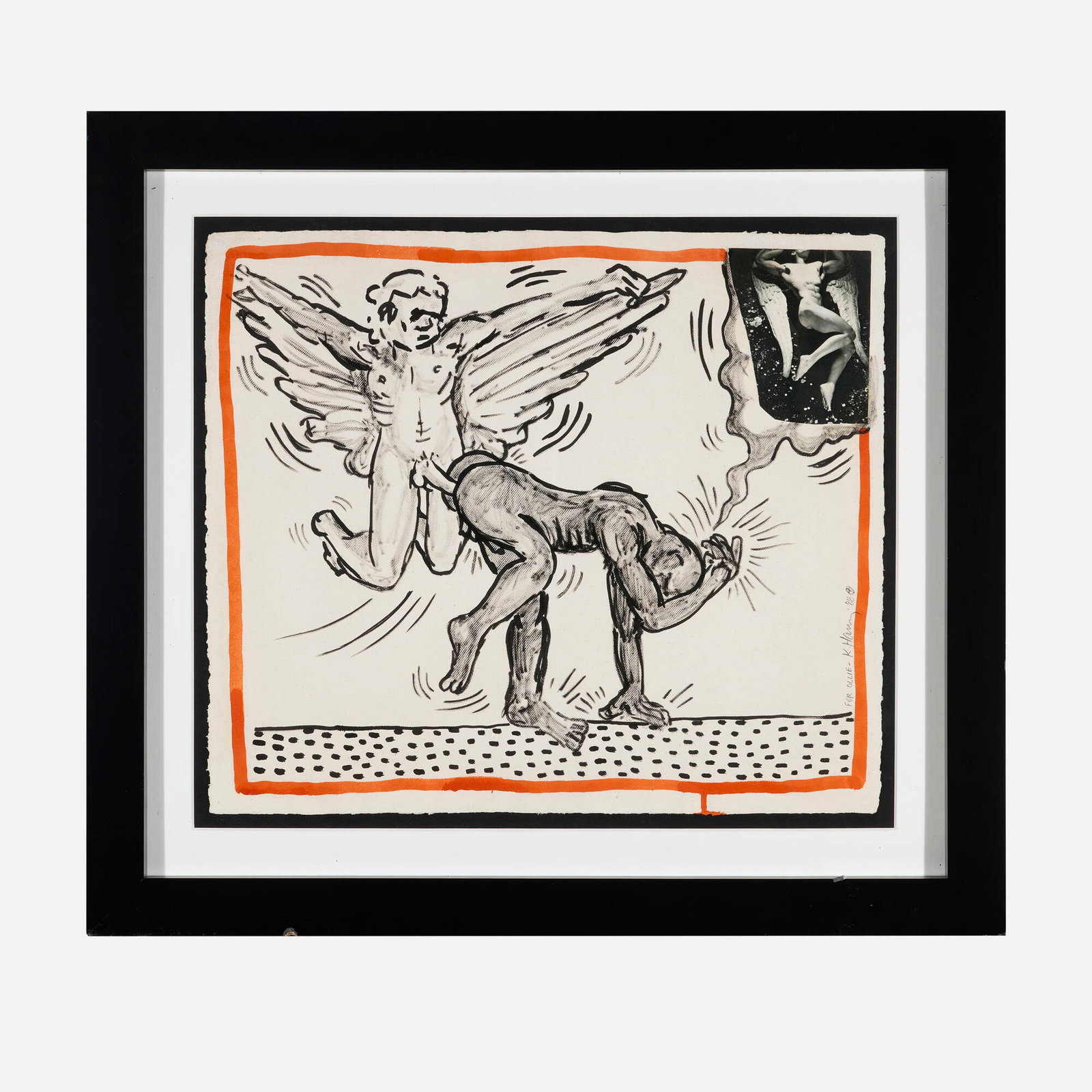 Keith Haring, Angel - 2
