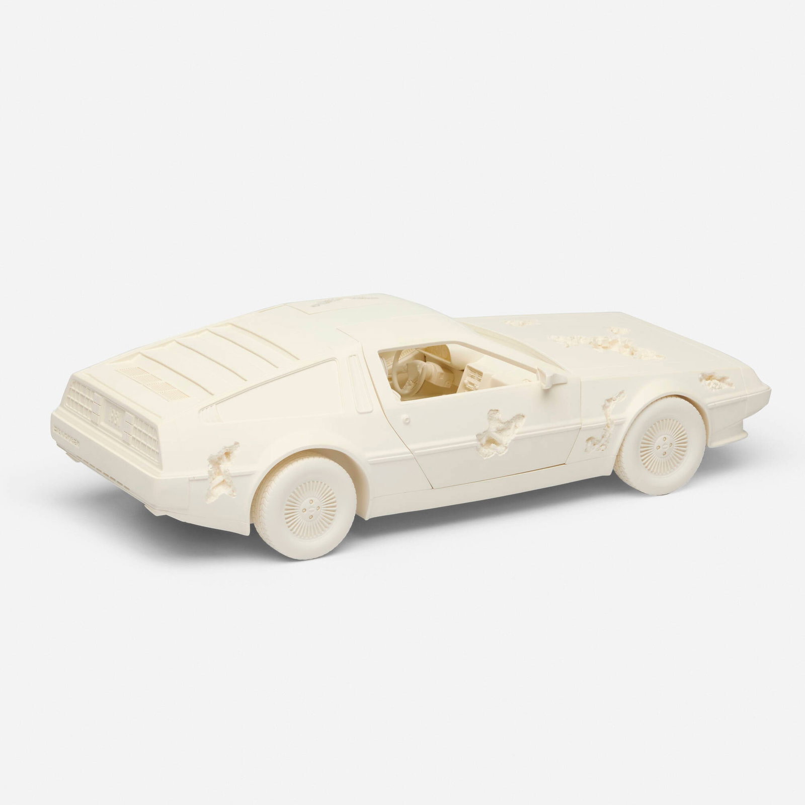 Daniel Arsham, Eroded Delorean - 3