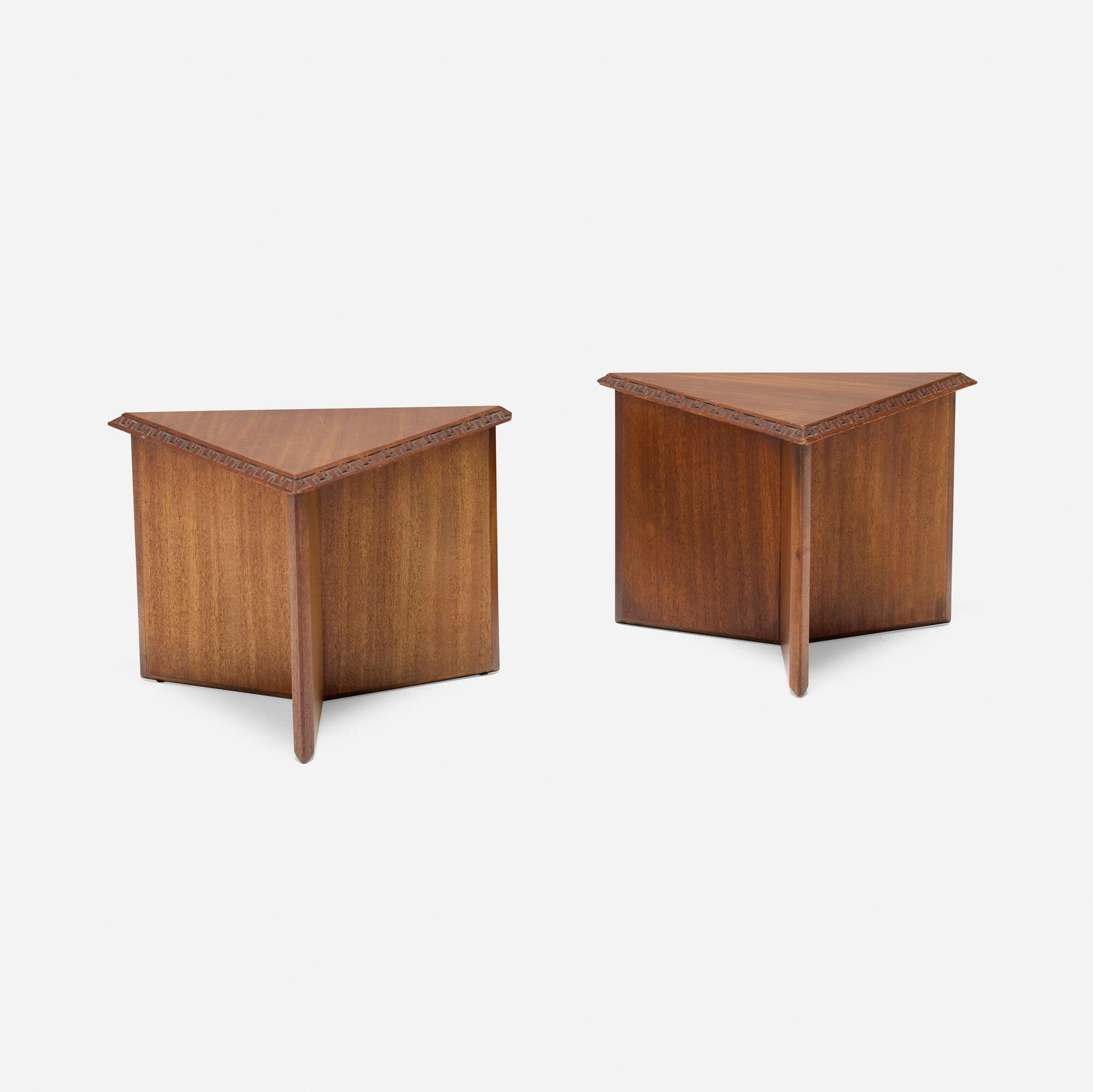 Frank Lloyd Wright, Stools model 452-A, pair - 2
