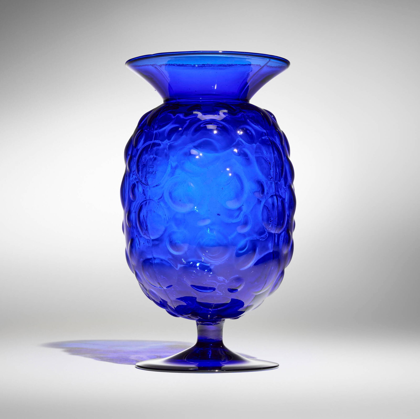 Michele De Lucchi, Flower vase: Michele De Lucchi Flower vase Giotto Green Design, Ltd. Italy, 1991 glass 13 h x 7 dia in (33 x 18 cm) In 1991, Ettore Sottsass and other designers formed the company Giotto to manufacture