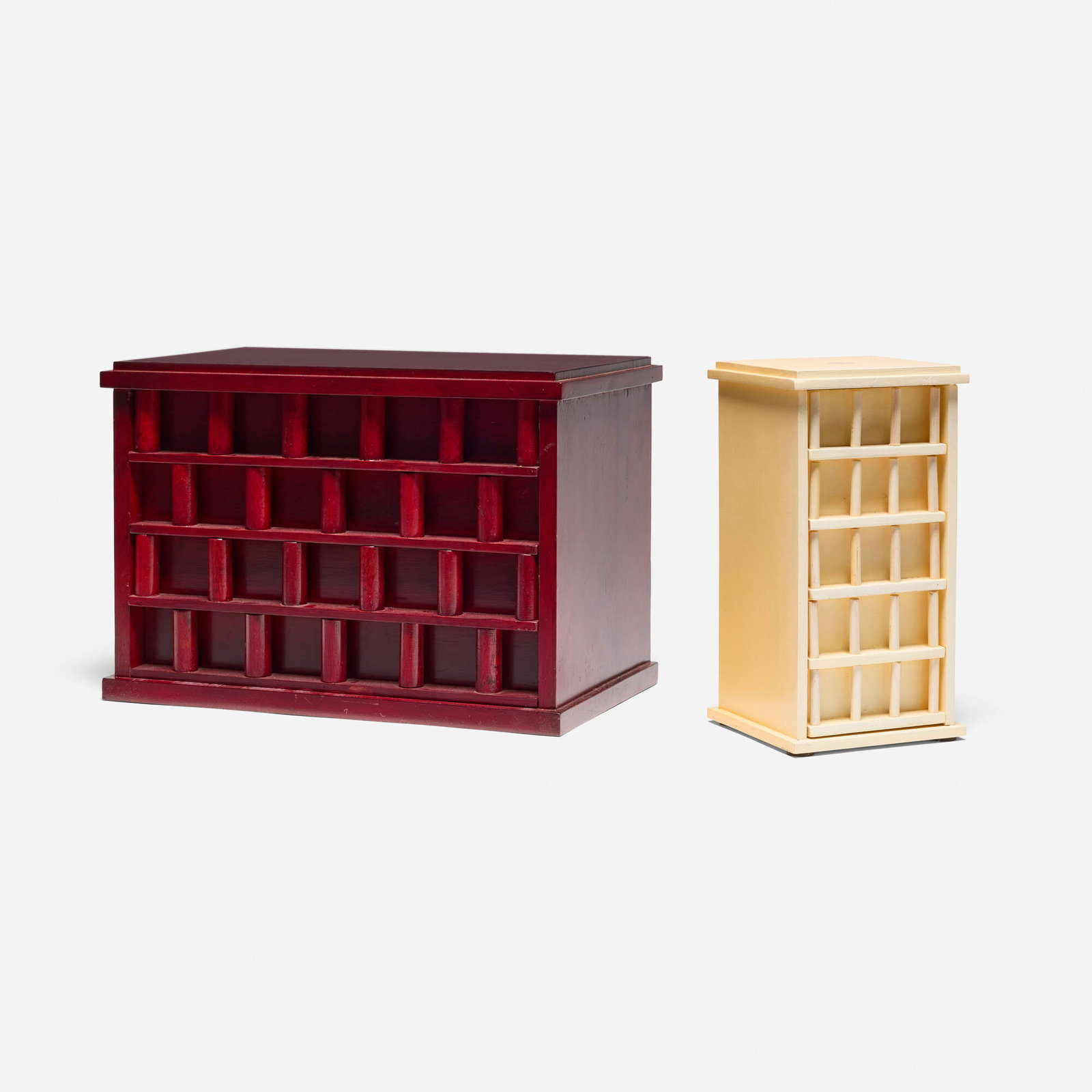 Marco Zanuso, Box drawers, set of two (1 of 4)