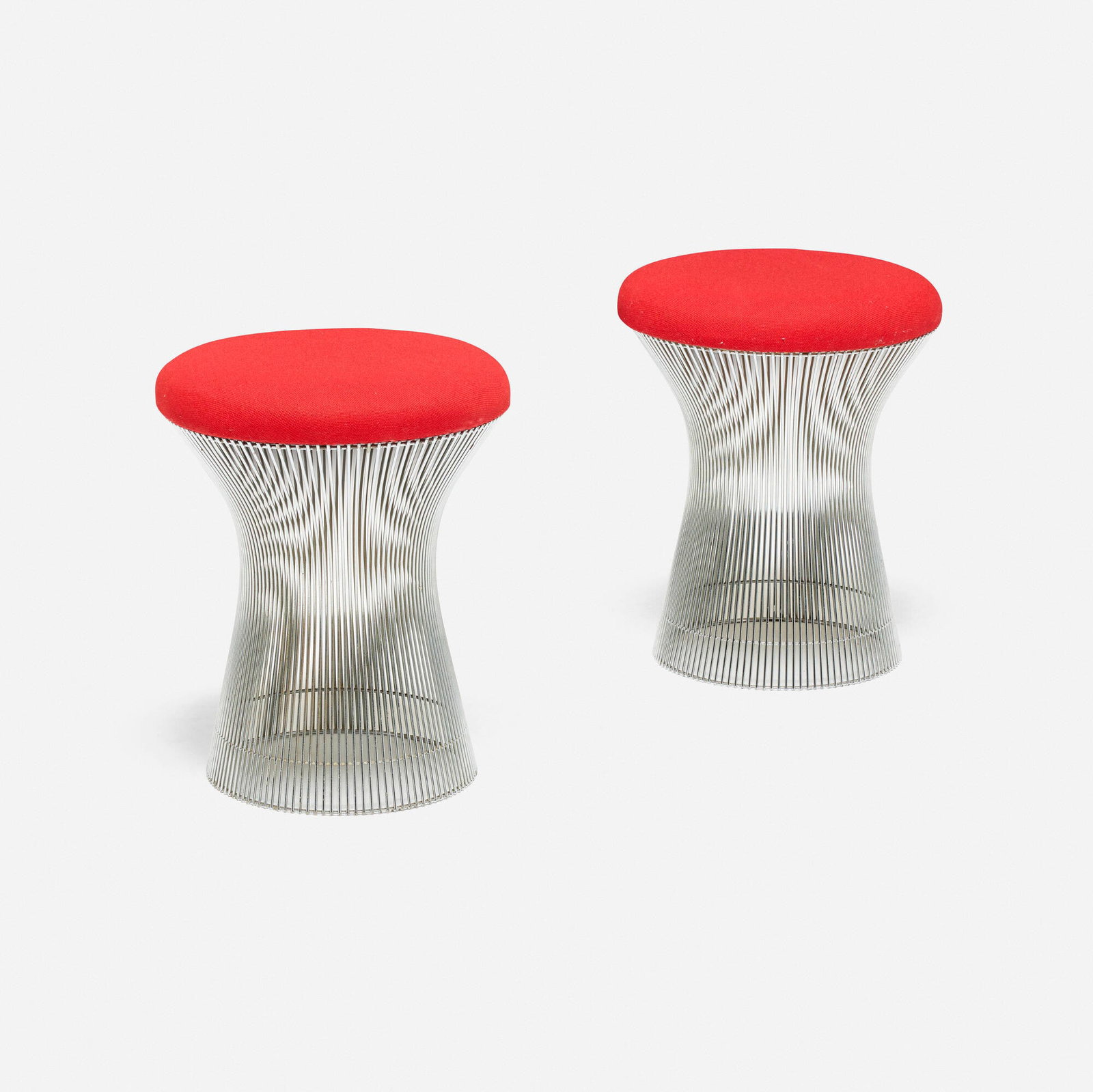 Warren Platner, Stools, pair - 2
