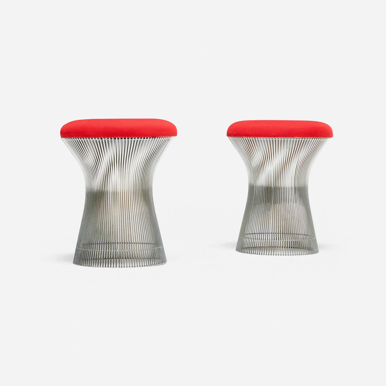 Warren Platner, Stools, pair - 3
