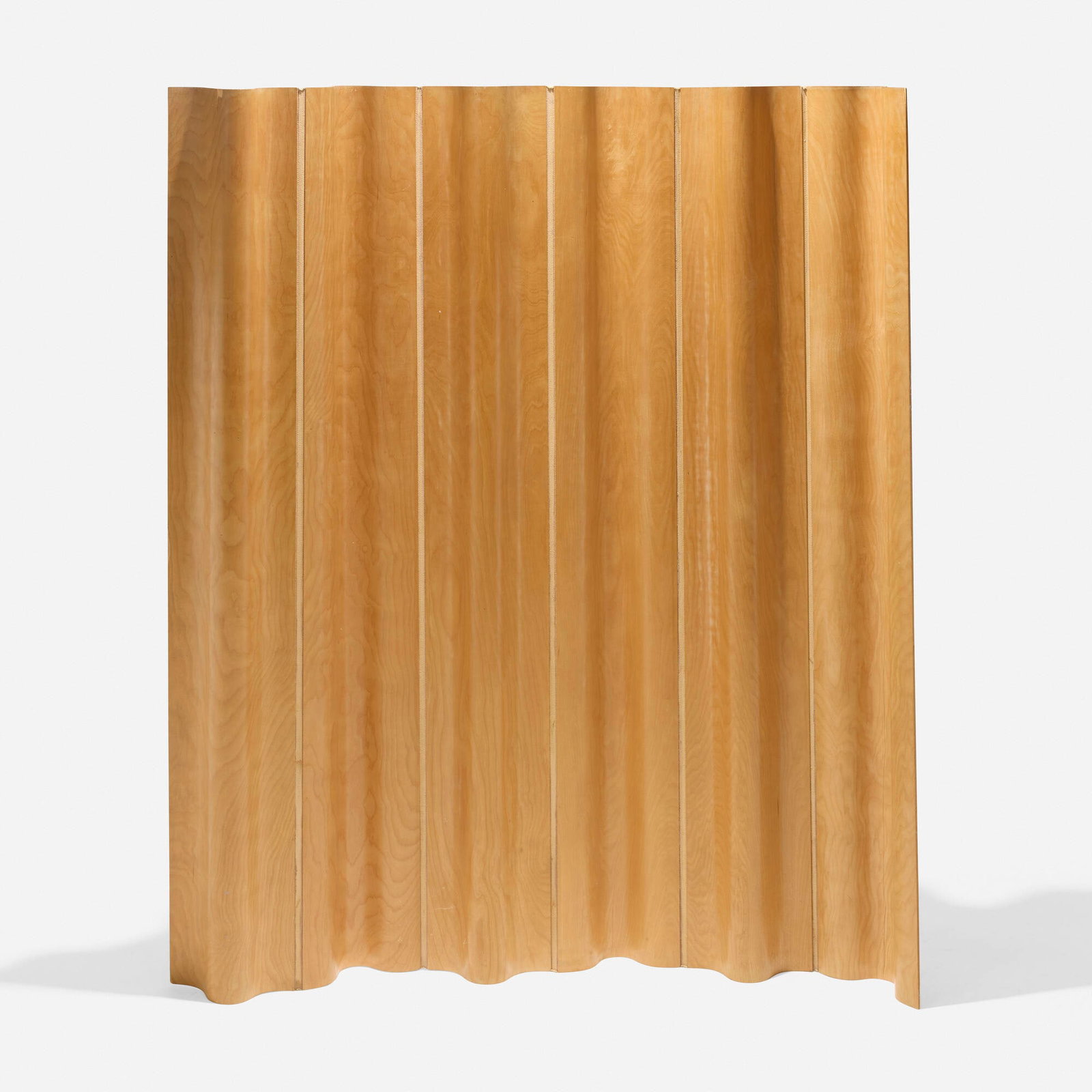 Charles and Ray Eames, Early FSW-6: Charles and Ray Eames Early FSW-6 Herman Miller USA, 1946 birch plywood, canvas 67.875 h x 52.5 w x 5 d in (172 x 133 x 13 cm) Literature: Eames Design: The Work of the Office of Charles and Ray