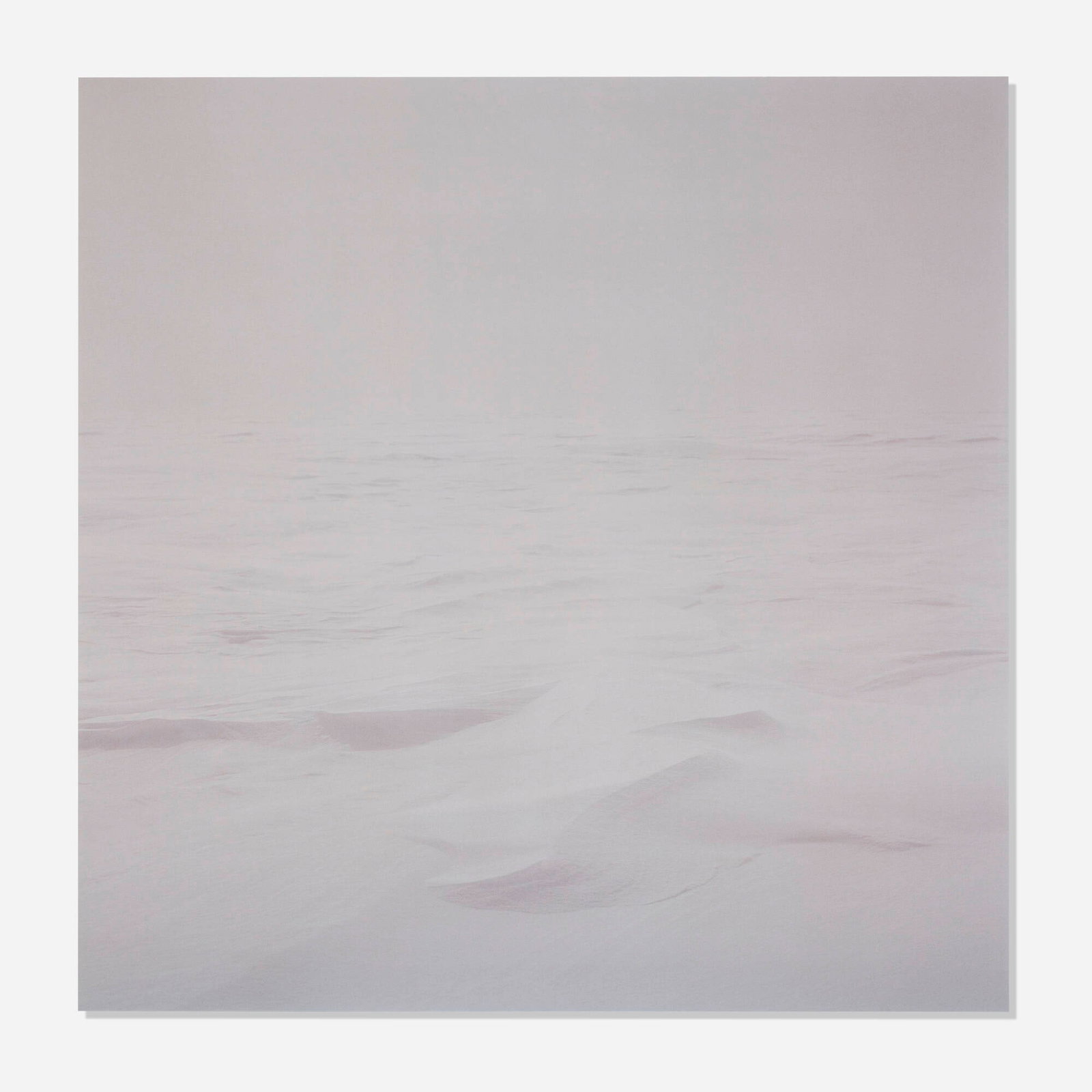 Darren Almond, Arctic Plate 11: Darren Almond Arctic Plate 11 2003 C-print mounted to aluminum 47.625 h x 47.625 w in (121 x 121 cm) Signed to verso 'Almond'. This work is number 4 from the edition of 5. Proven