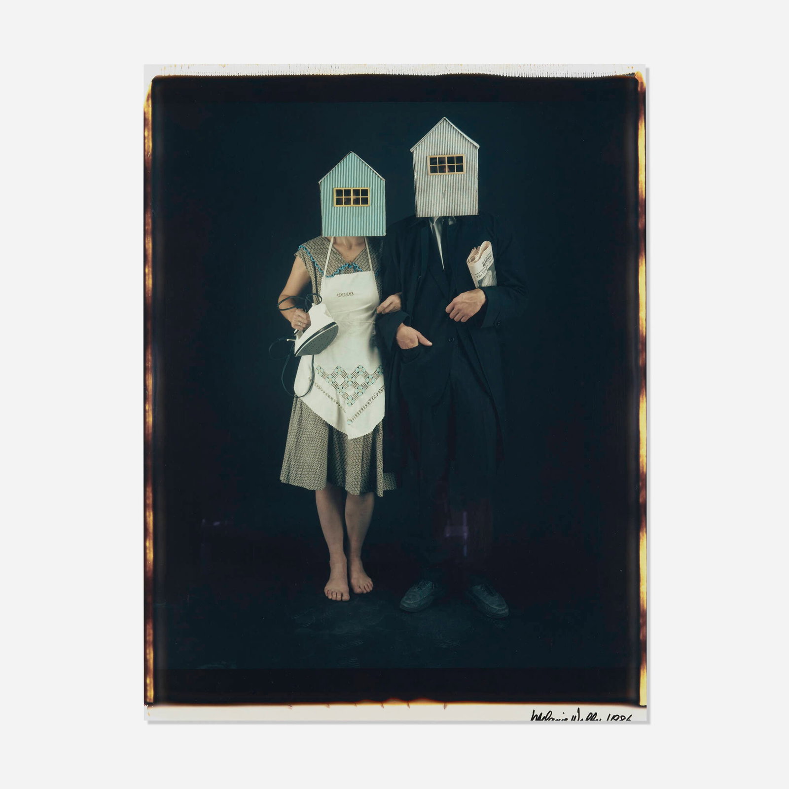 Melanie Walker, Untitled (House Heads) (1 of 4)