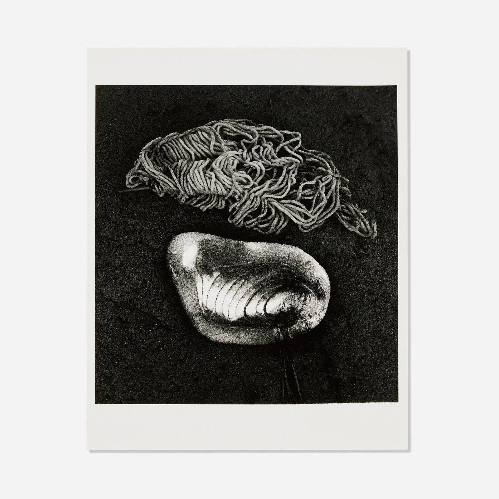 Jerry Uelsmann, Untitled (Shell and String) (1 of 4)