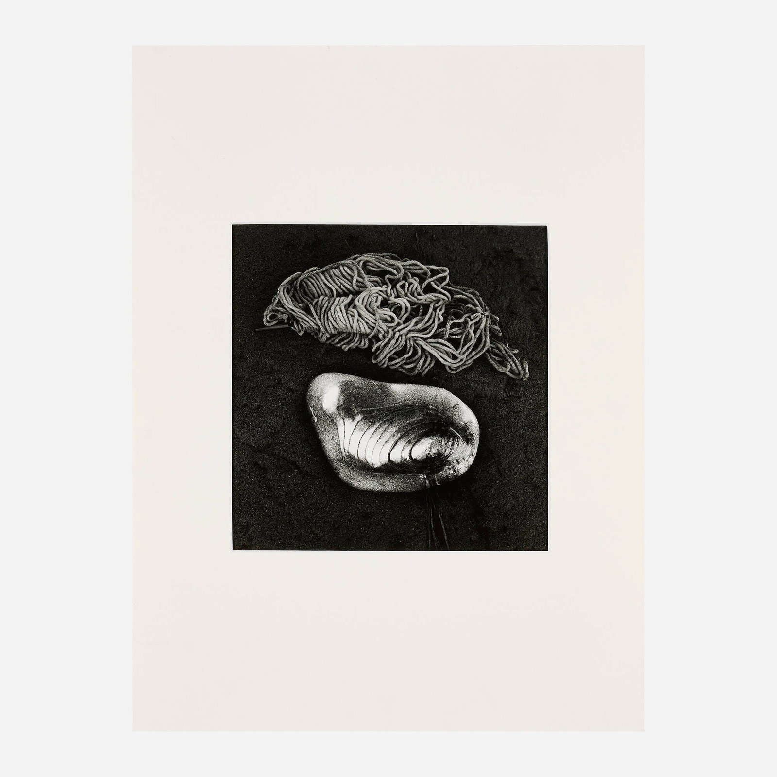 Jerry Uelsmann, Untitled (Shell and String) - 2