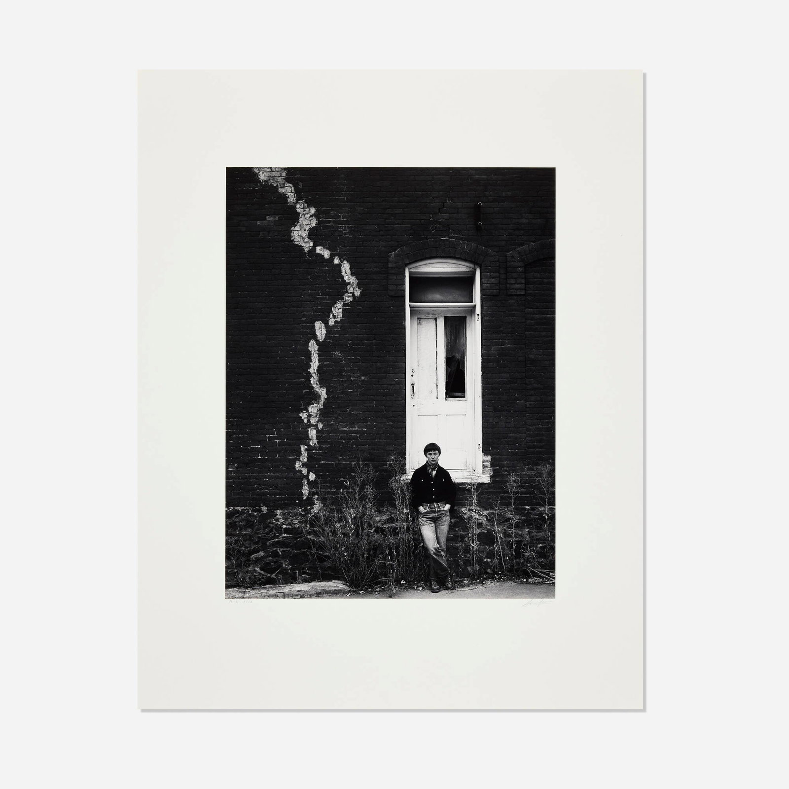 Ansel Adams, Gerry Sharpe, Ouray, Colorado (Plate 5 from the Portfolio VII): Ansel Adams Gerry Sharpe, Ouray, Colorado (Plate 5 from the Portfolio VII) 1958 / printed 1976 gelatin silver print image: 19.25 h x 14.75 w in (49 x 37 cm) mount: 29 h x 23 w in (74 x 58 cm)